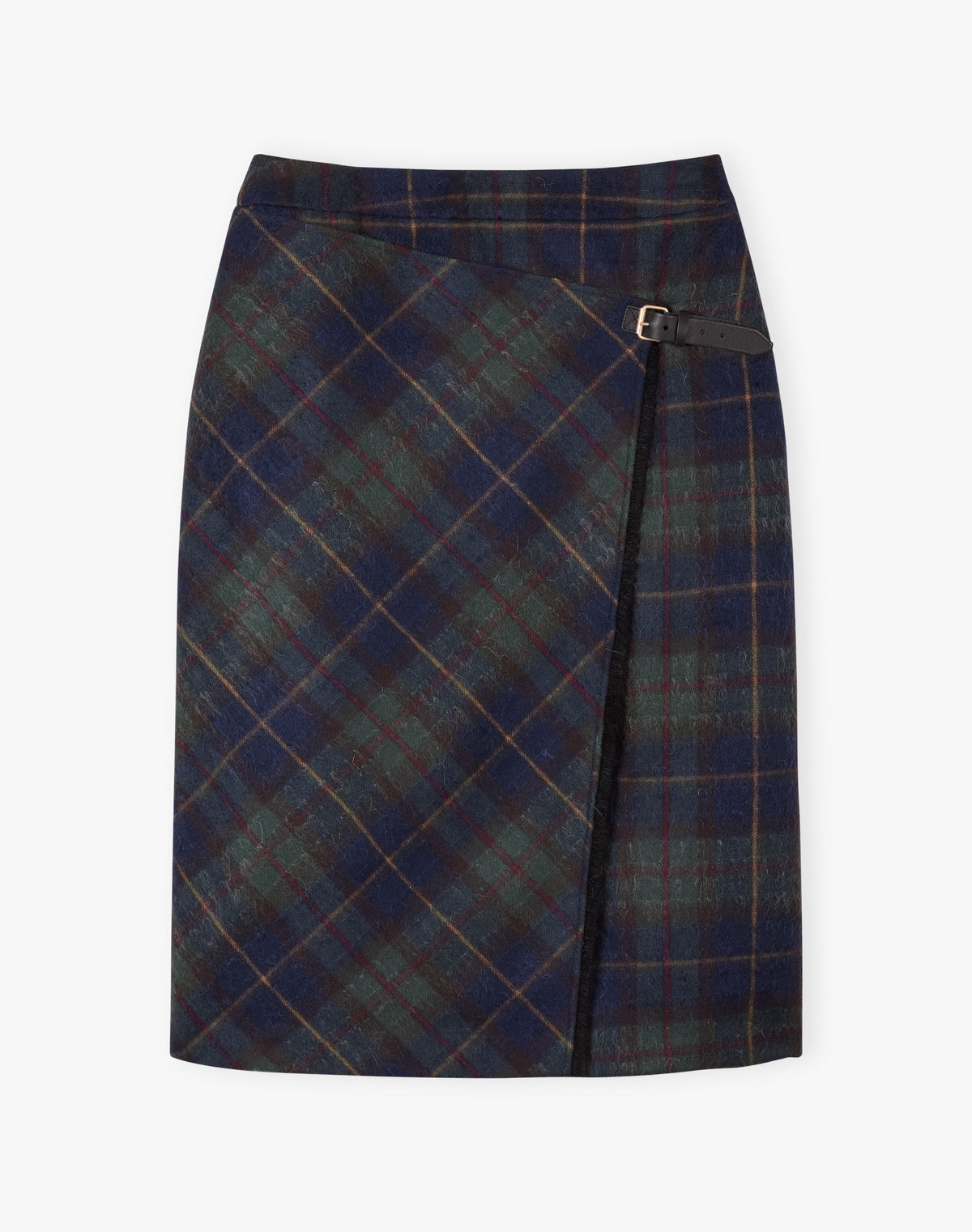 Scottish Mohair Wool Wrap Skirt