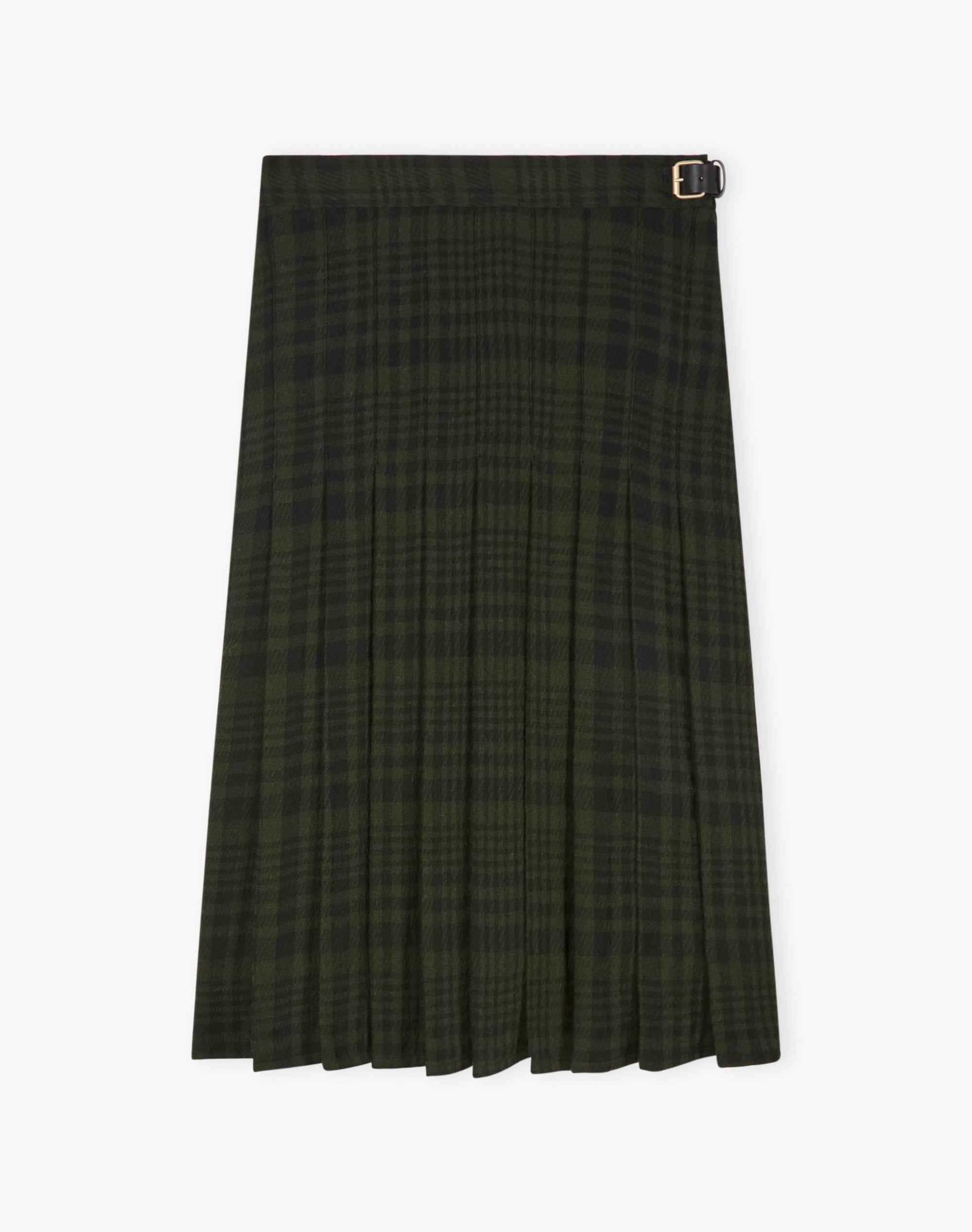 Check Pleated Kilt