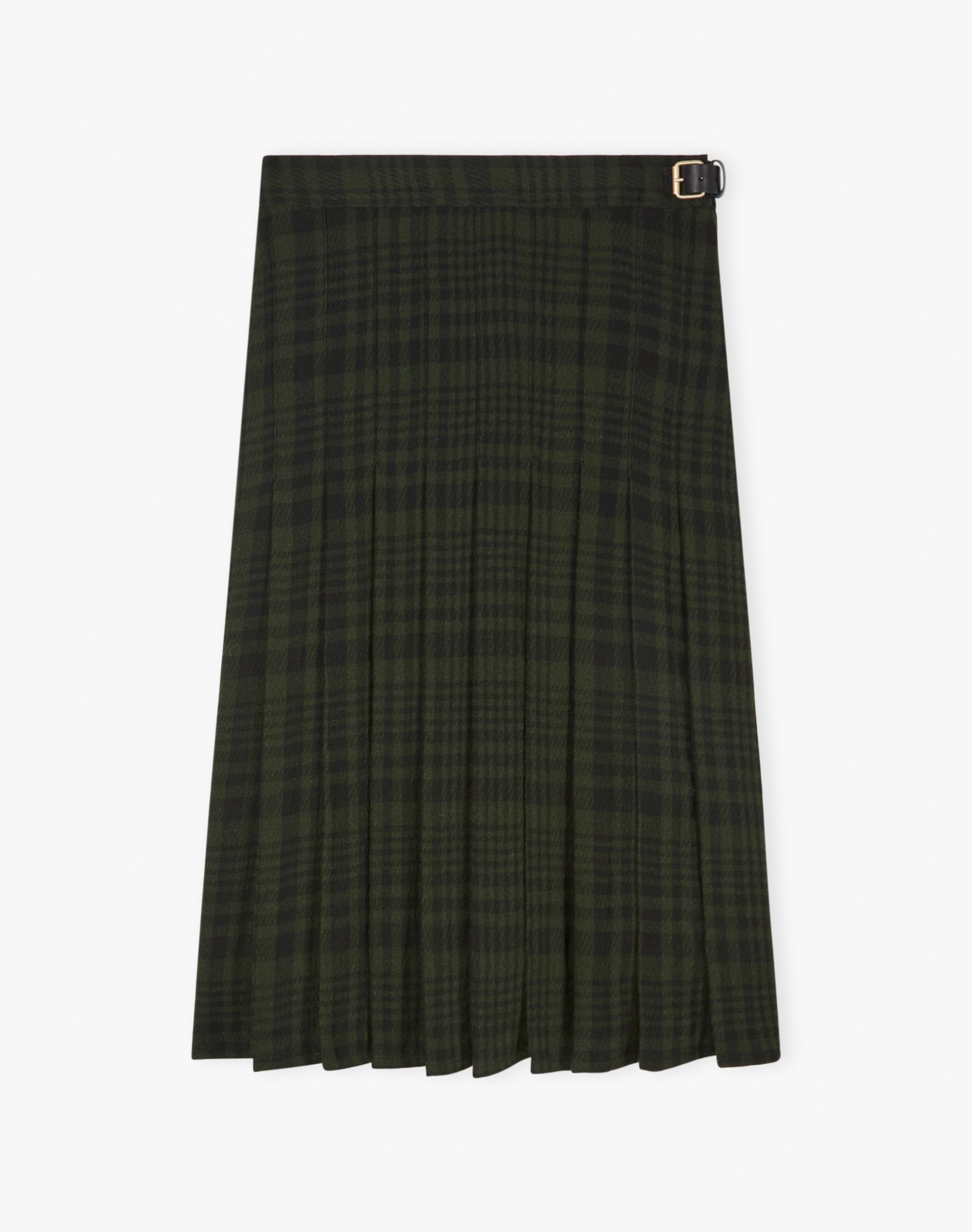 Check Pleated Kilt