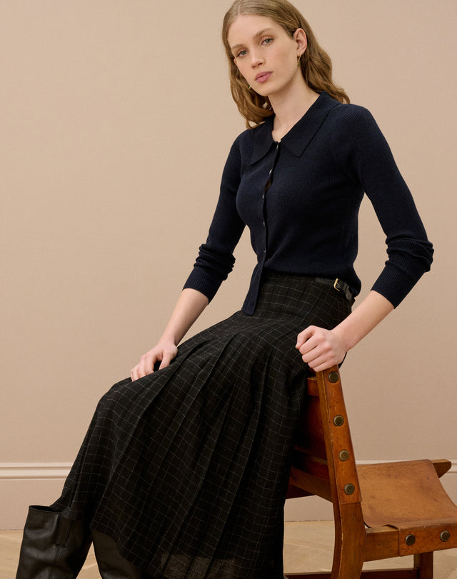 Graphic Check Kilt