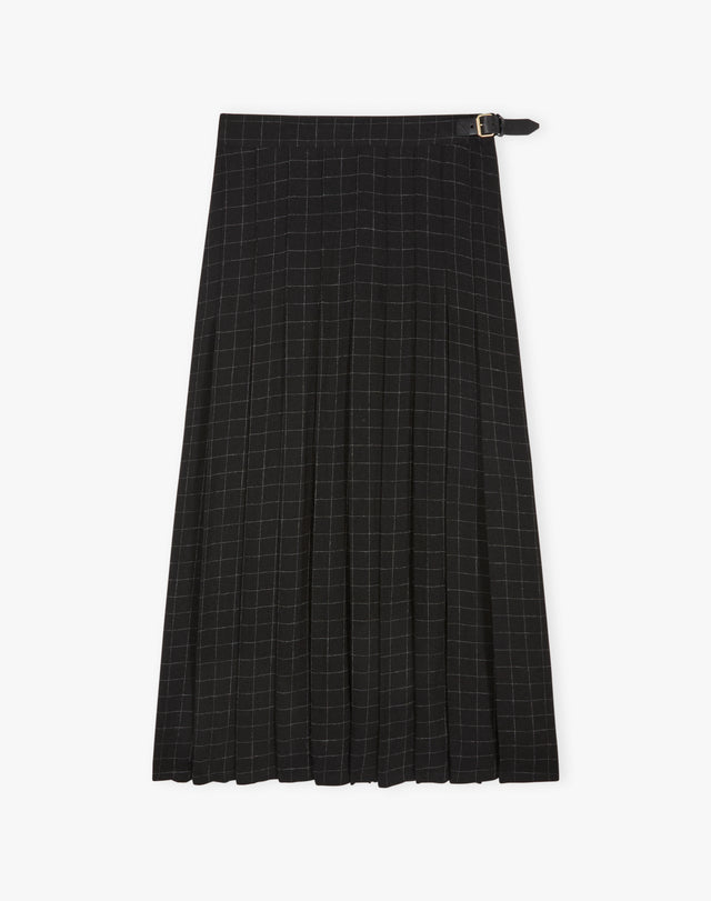 Graphic Check Kilt