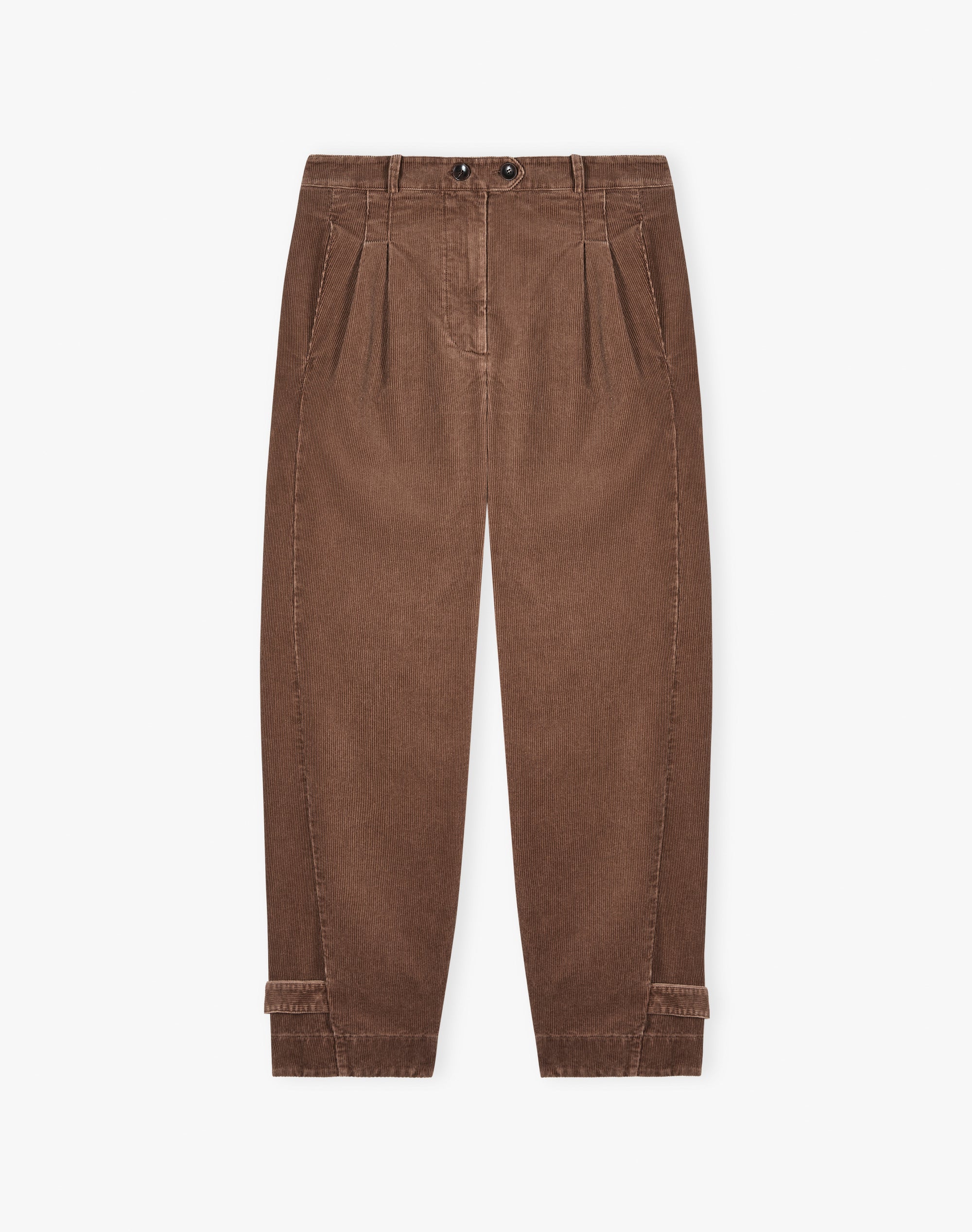 Laundered Organic Cord Cargo Trousers