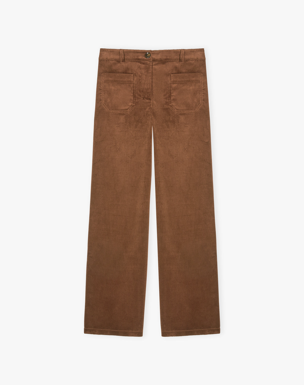 Organic Corduroy Patch Pocket Trousers