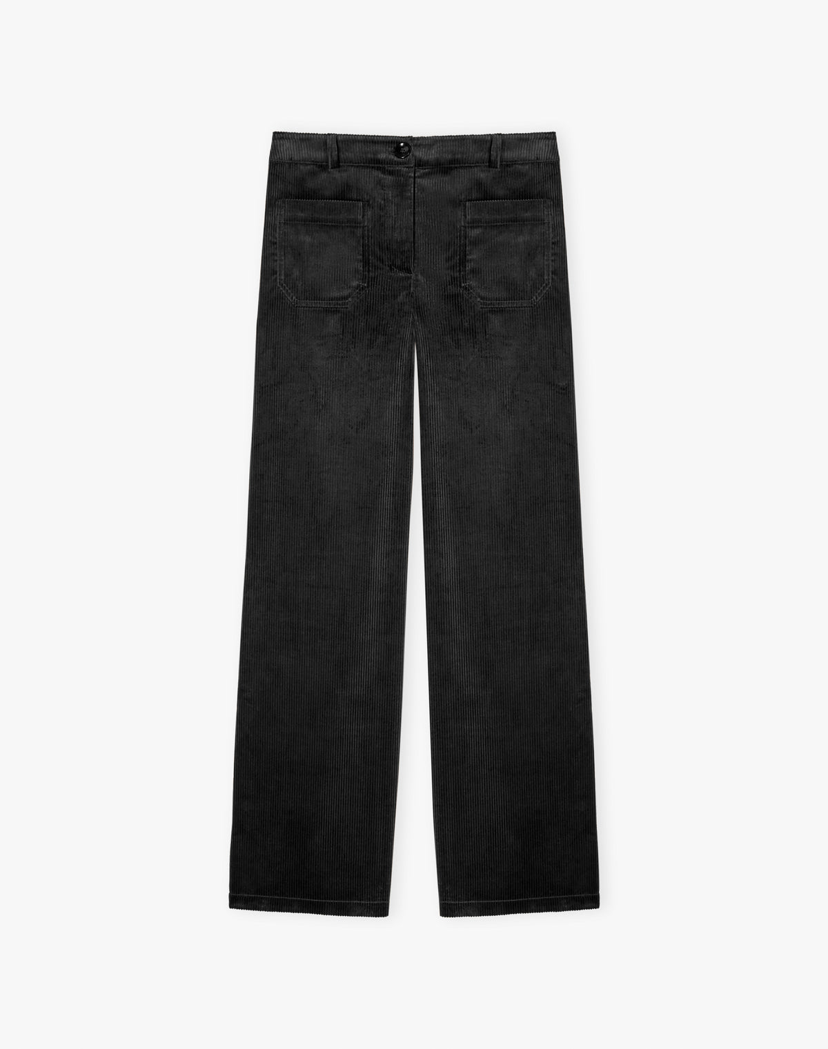 Organic Corduroy Patch Pocket Trousers