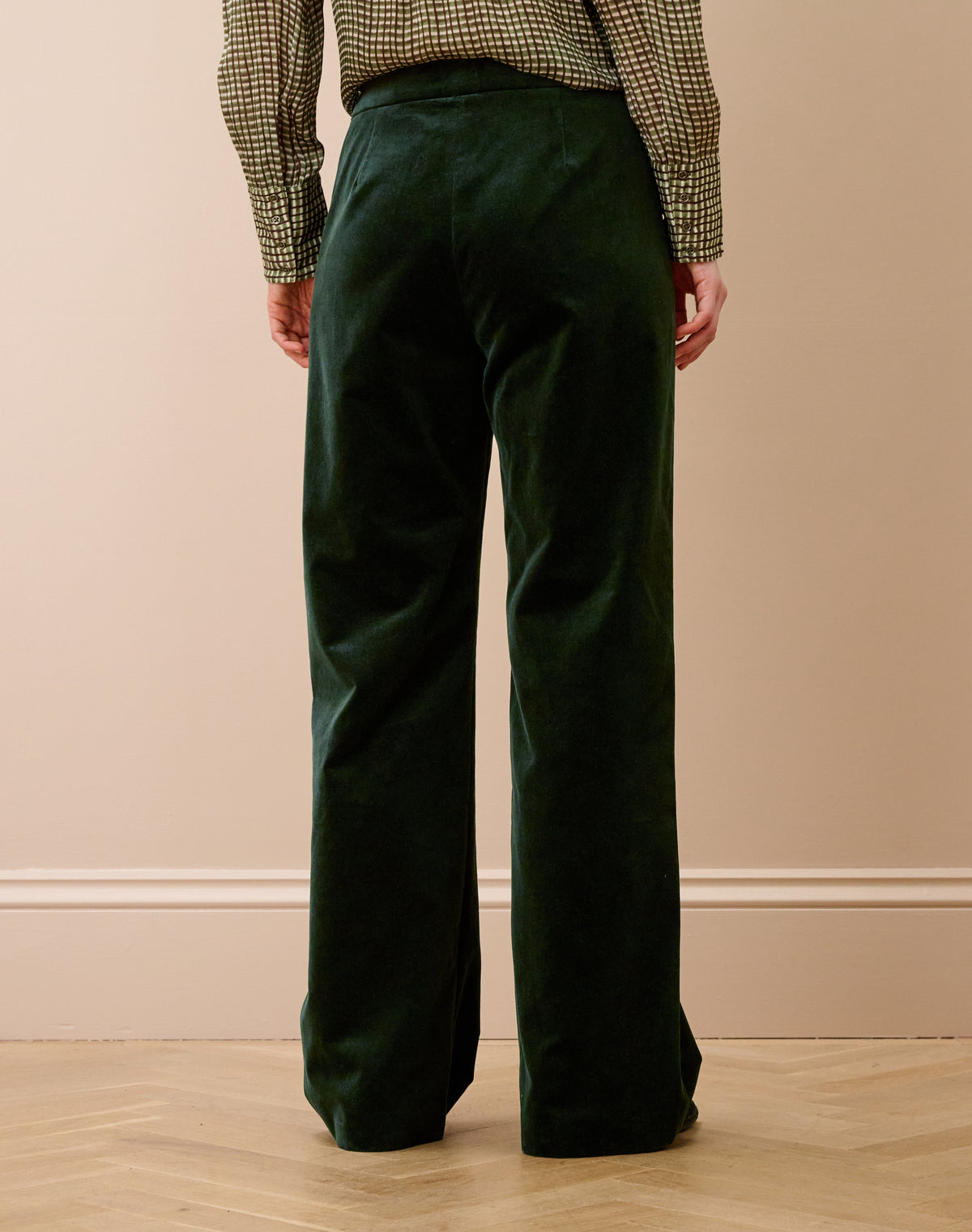Cotton Velvet Trousers