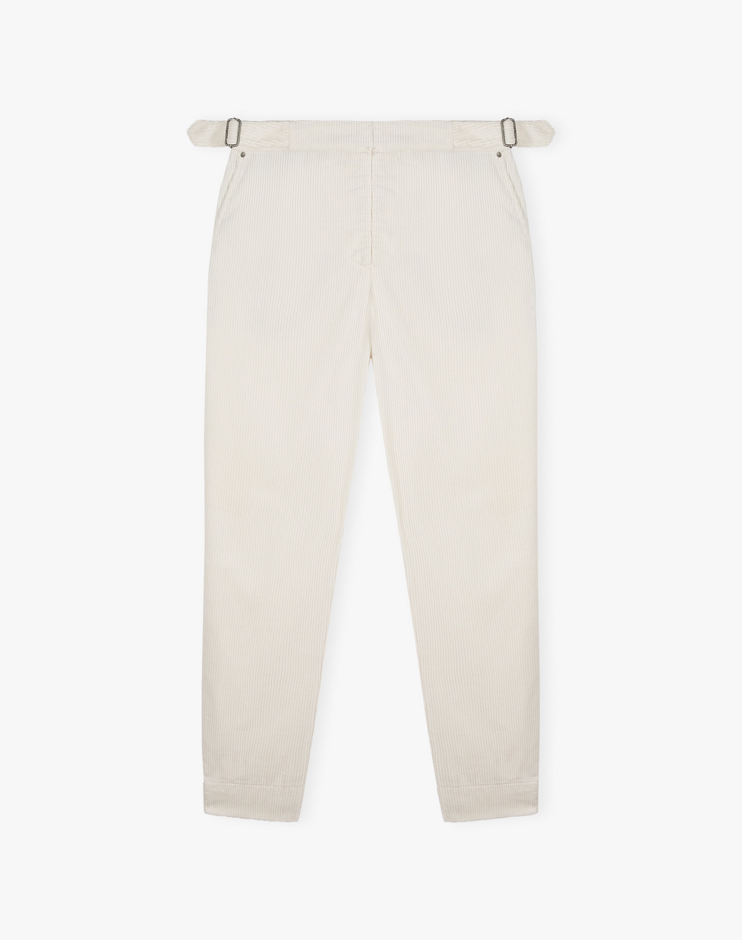 Organic Corduroy Tapered Leg Trousers