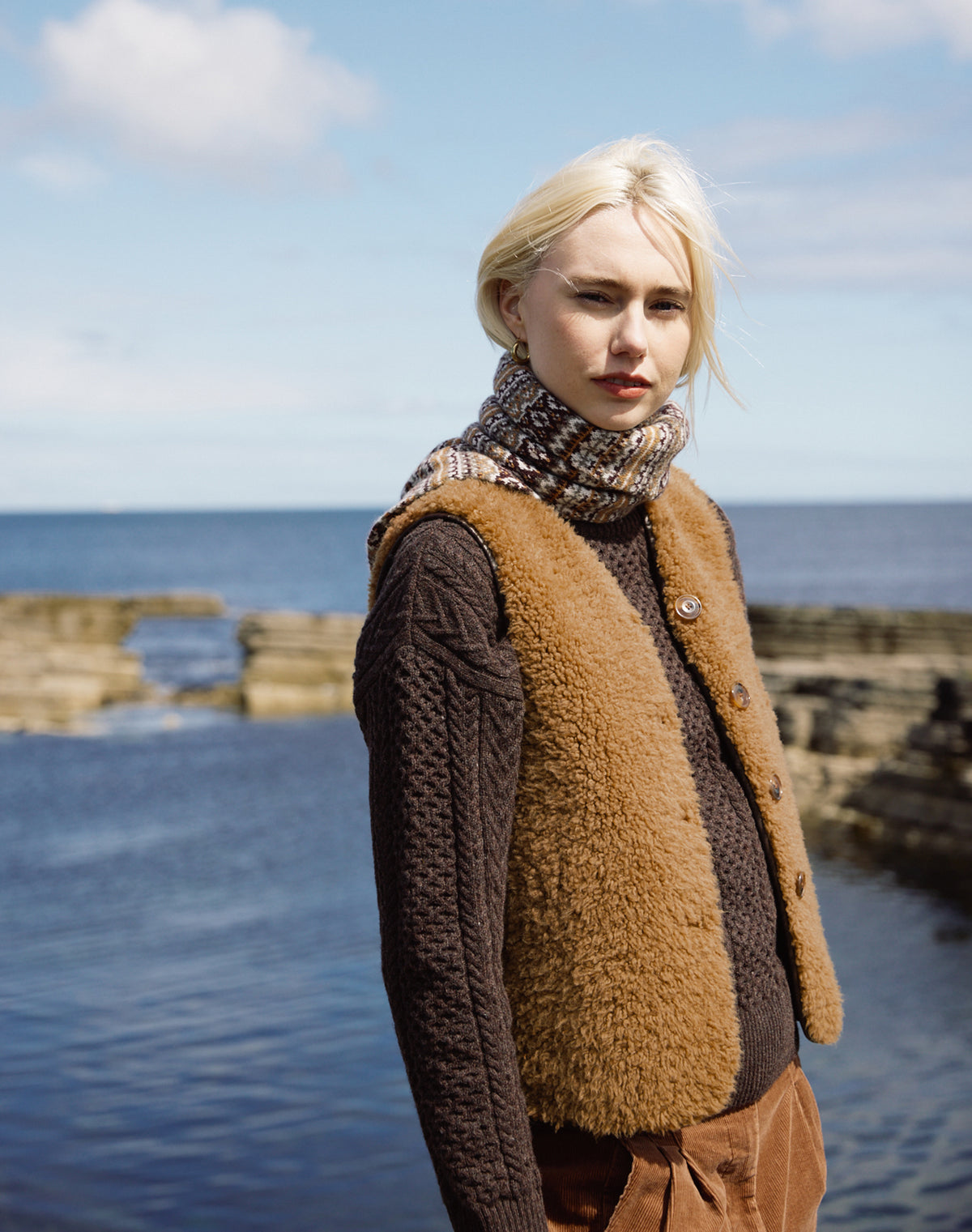 Sheepskin Gilet