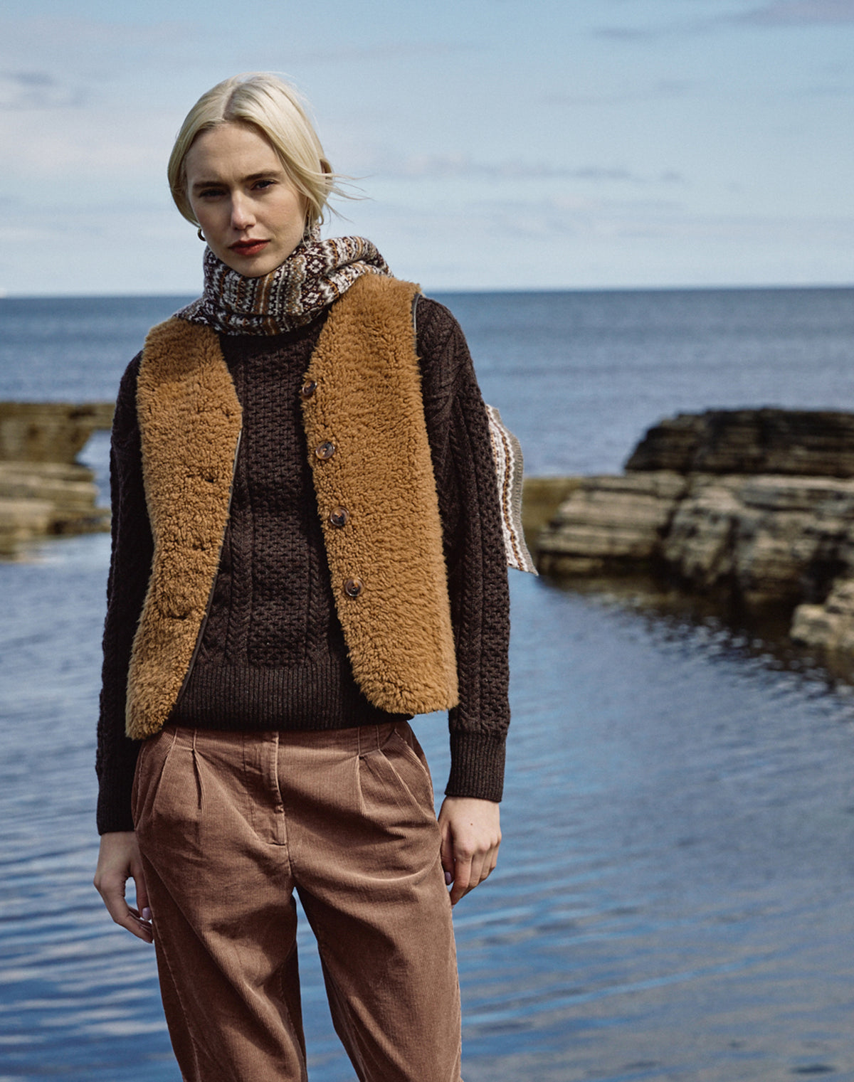 Sheepskin Gilet