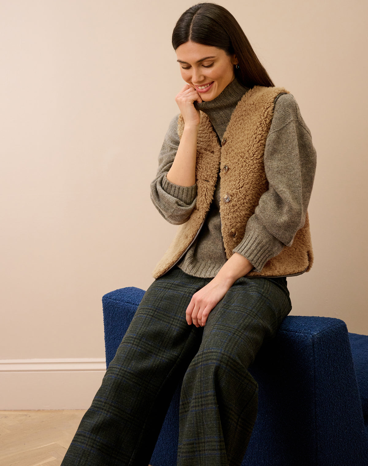 Sheepskin Gilet