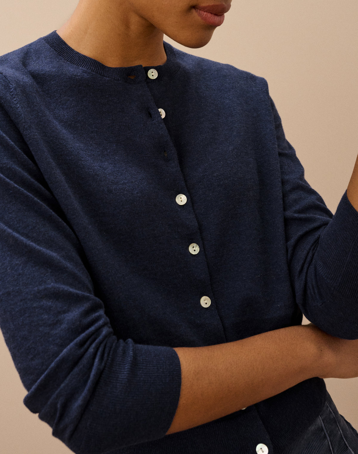 Cotton Knit Cardigan