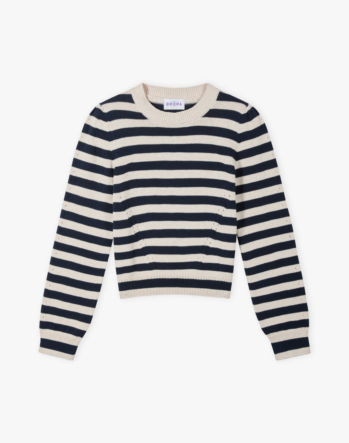 Cotton Knit Stripe Jumper