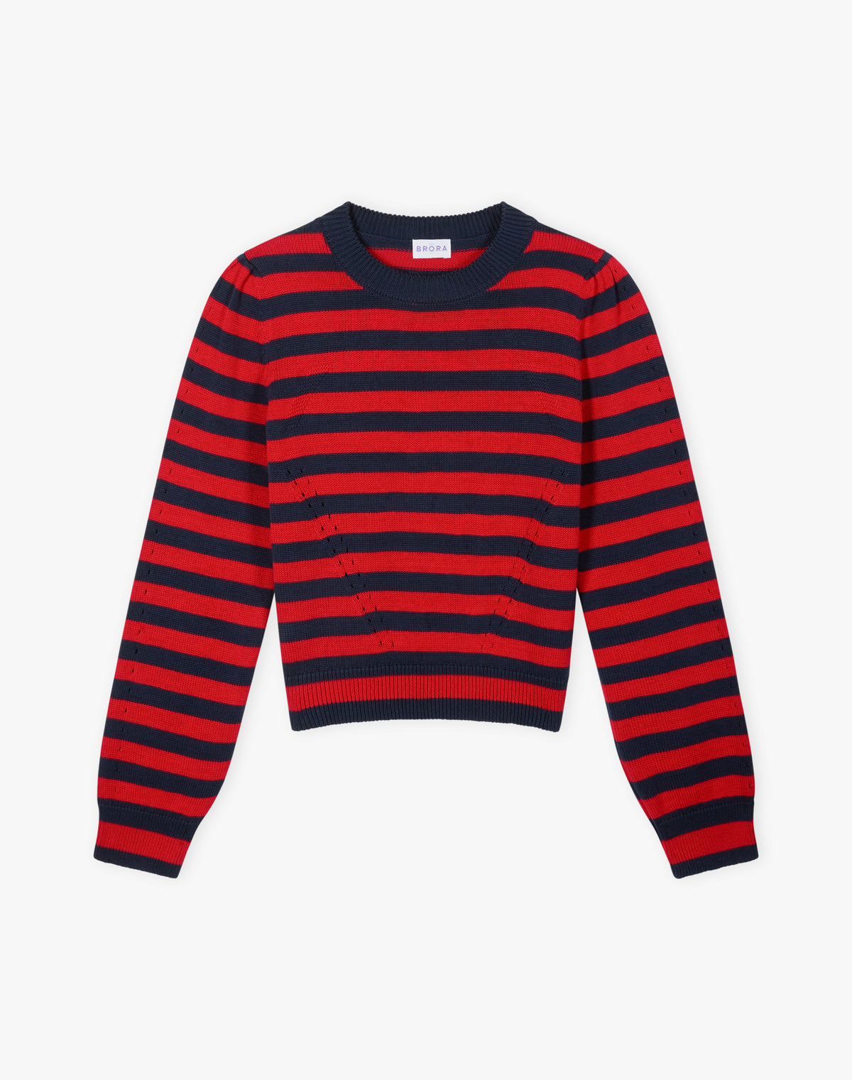 Cotton Knit Stripe Jumper