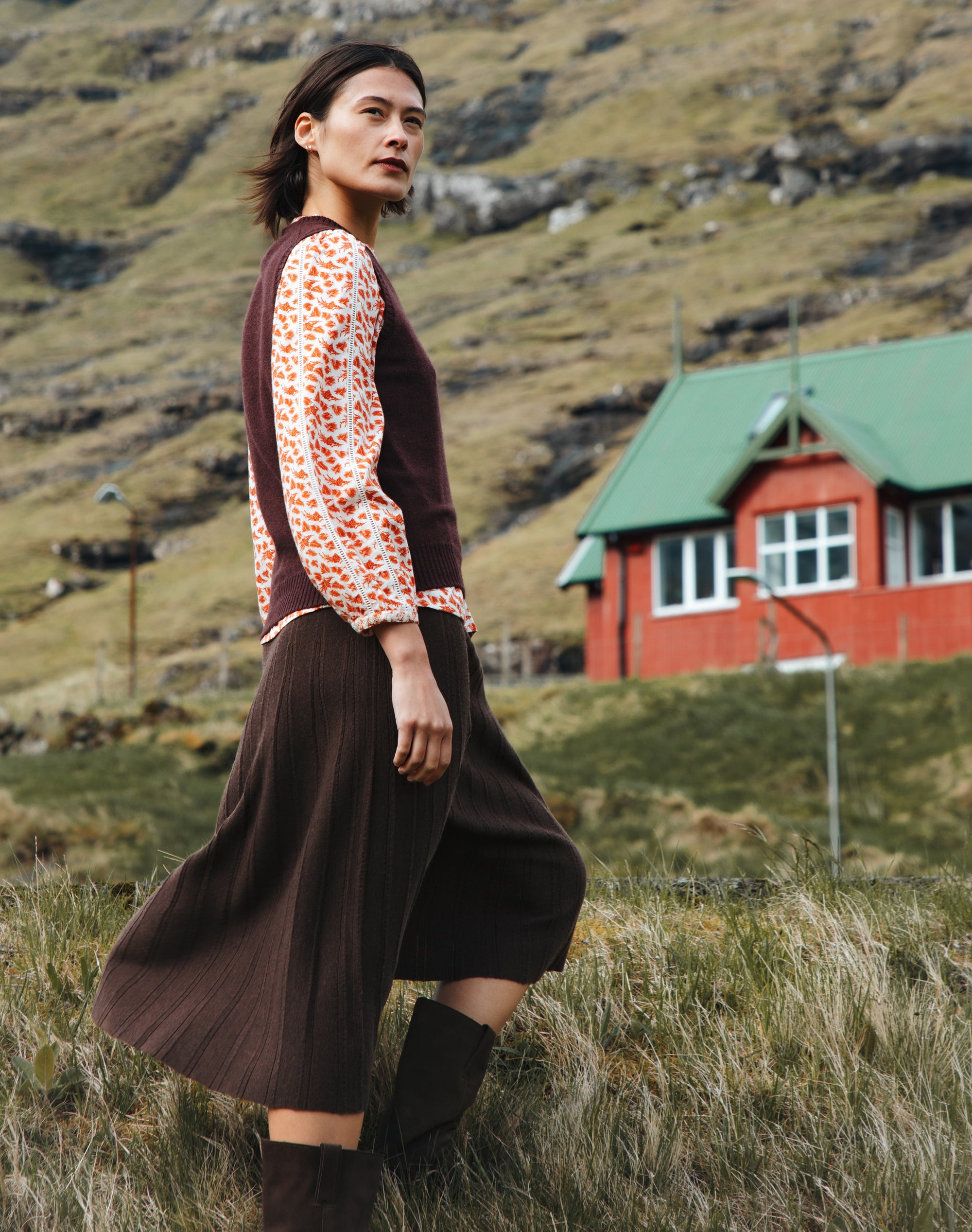 Merino Knitted Skirt