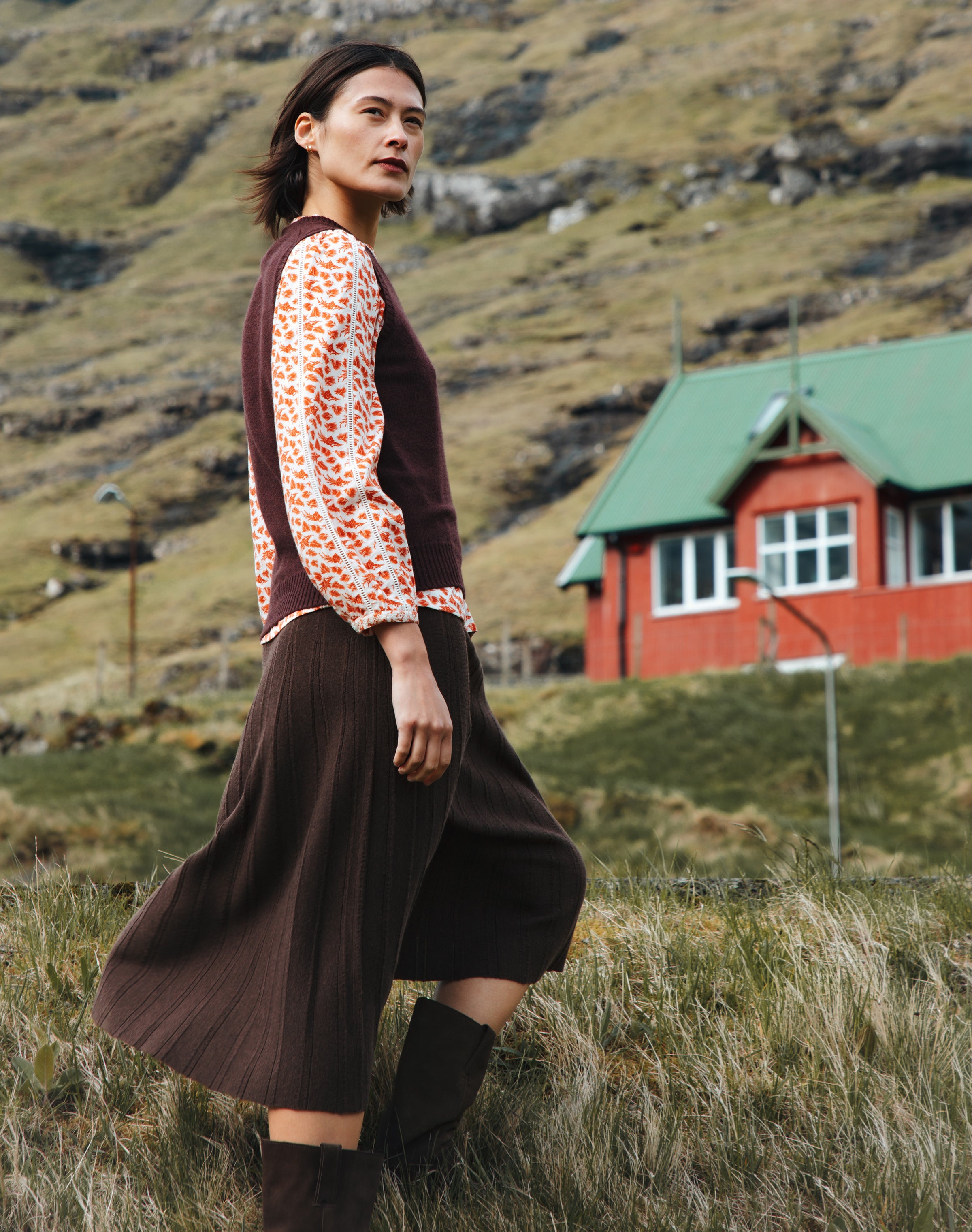 Merino Knitted Skirt