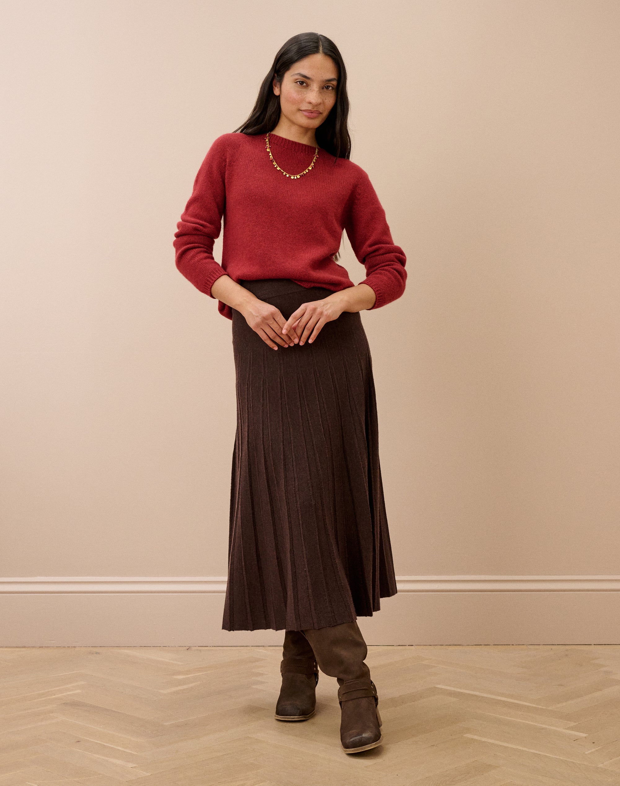Merino Knitted Skirt
