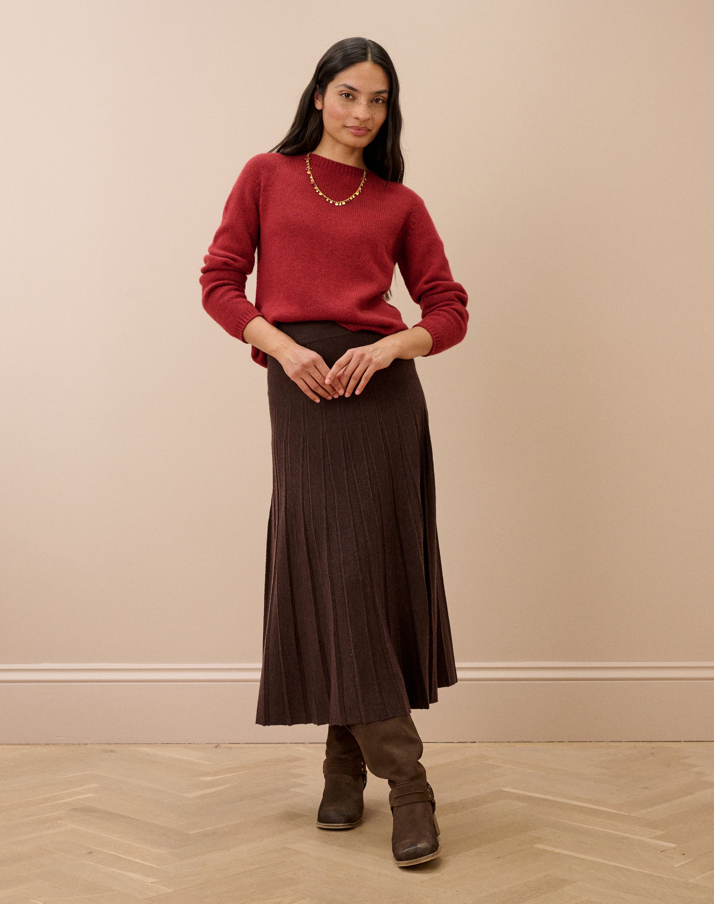 Merino Knitted Skirt