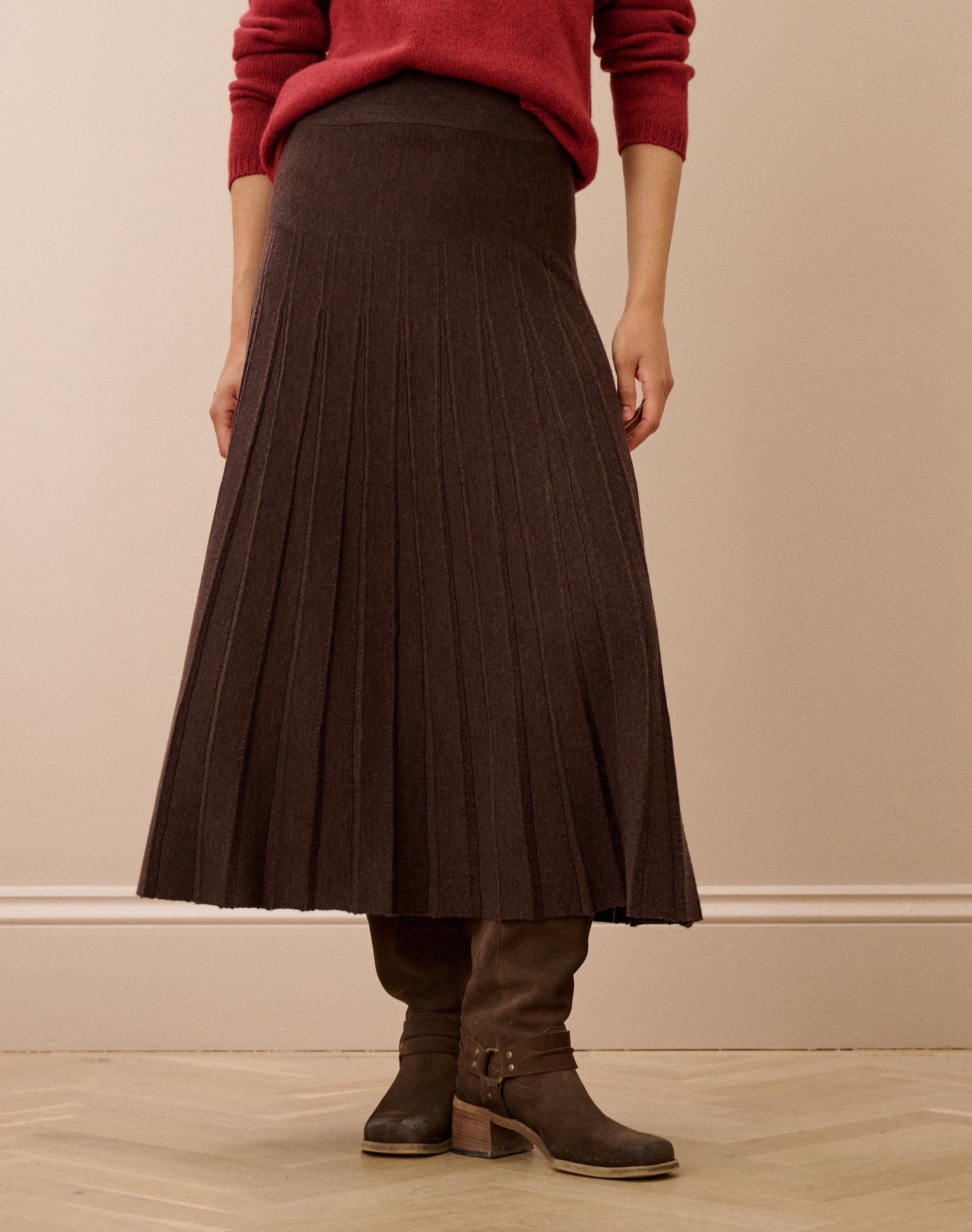 Merino Knitted Skirt