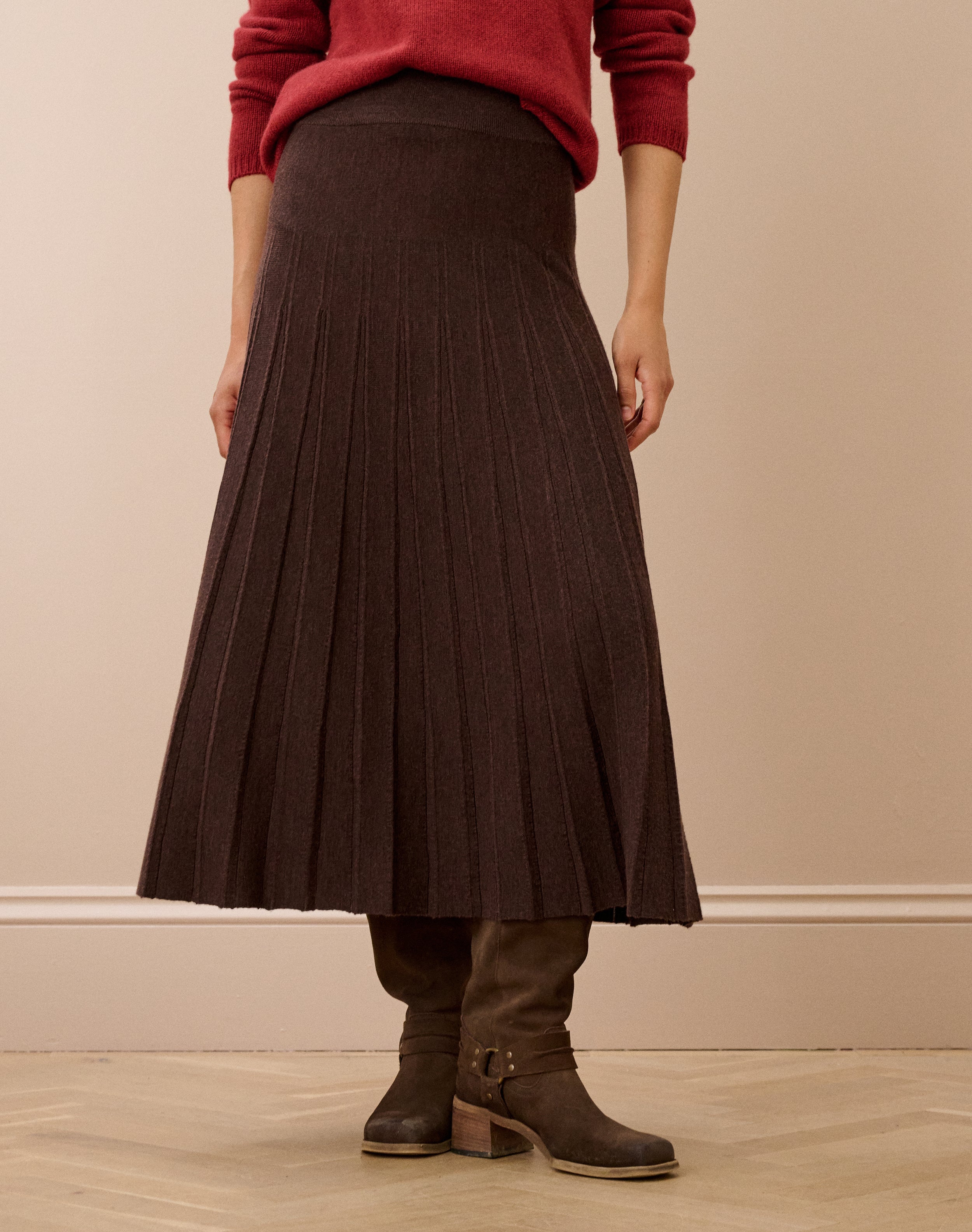 Merino Knitted Skirt