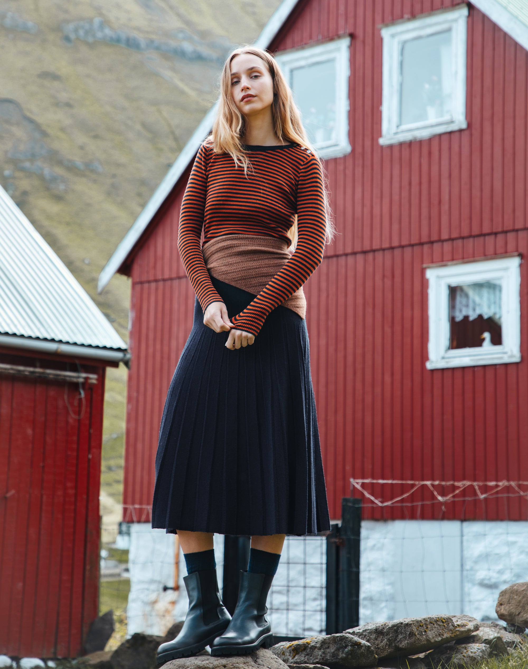 Merino Knitted Skirt