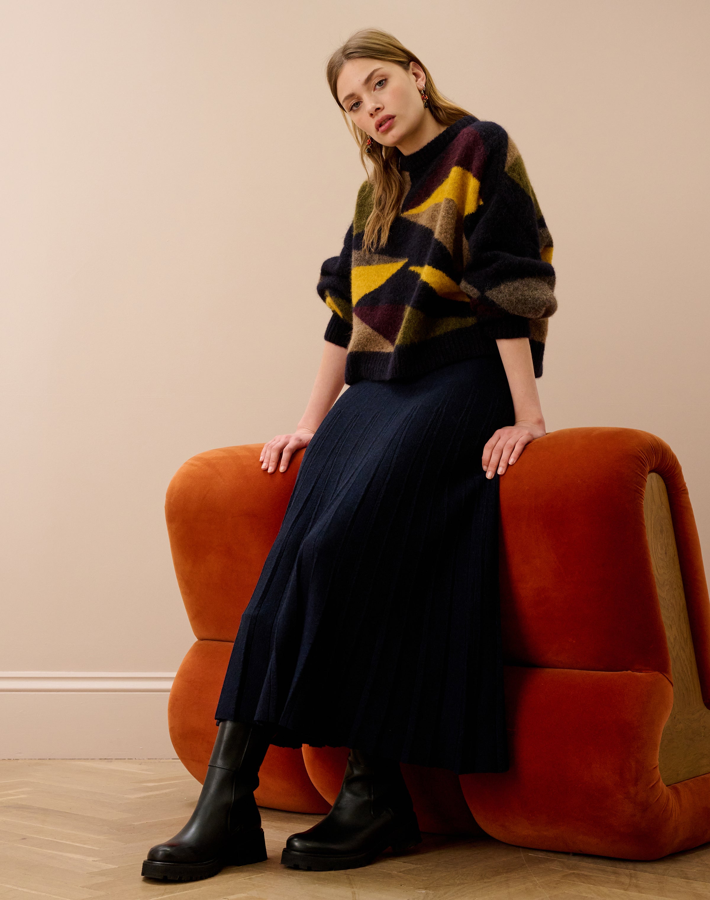 Merino Knitted Skirt