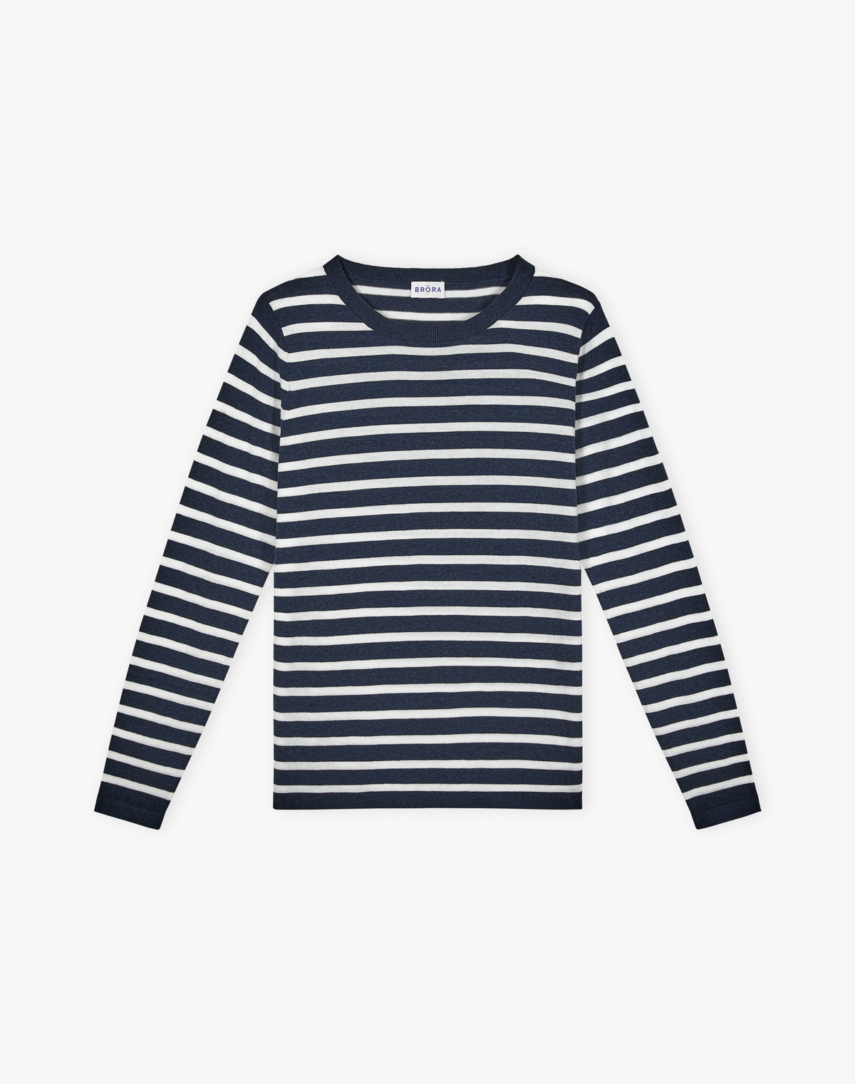 Cotton Knit Stripe T-Shirt
