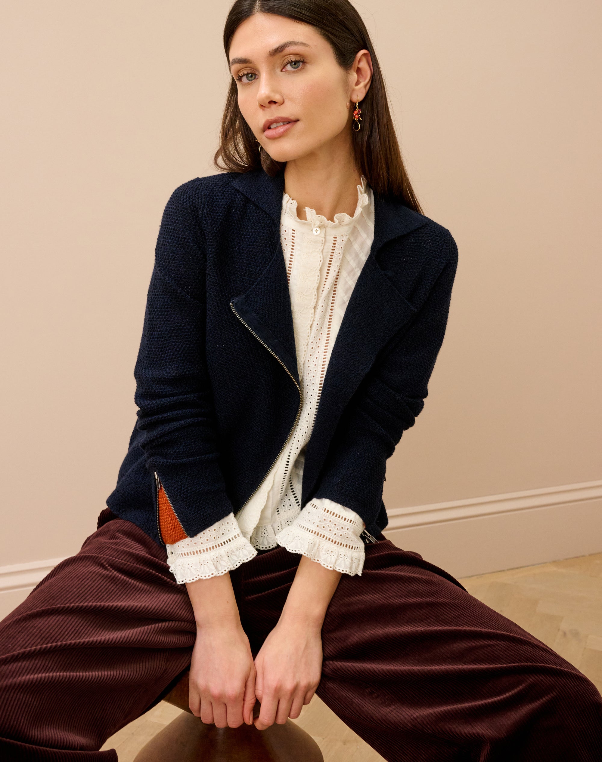 Merino Biker Jacket