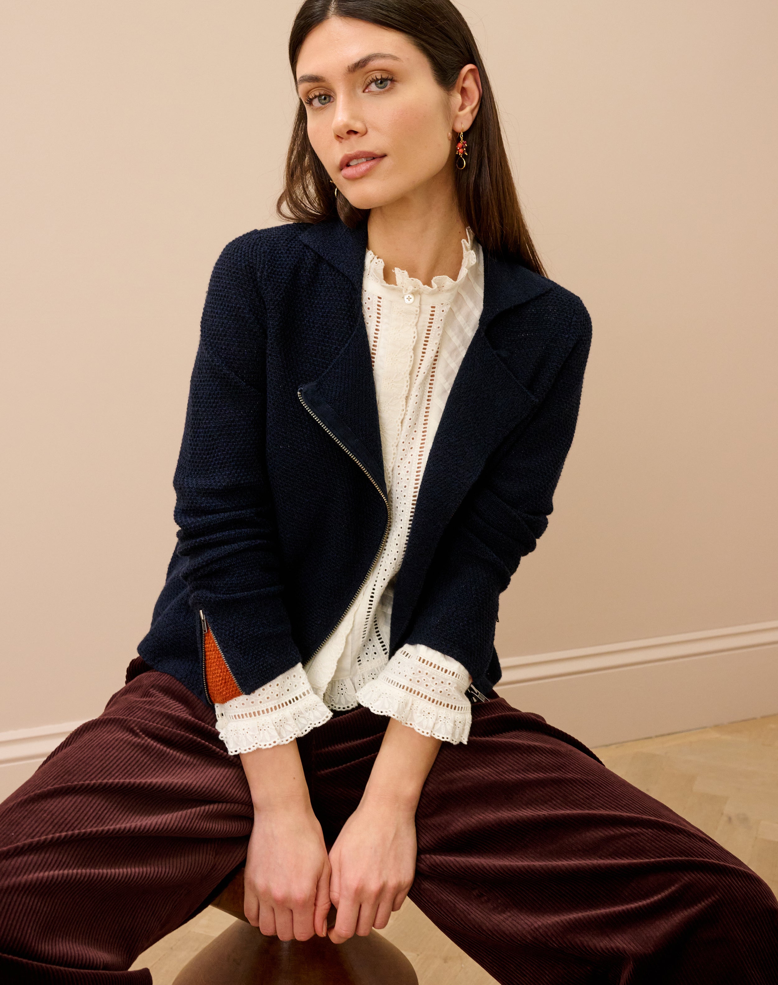 Merino Biker Jacket