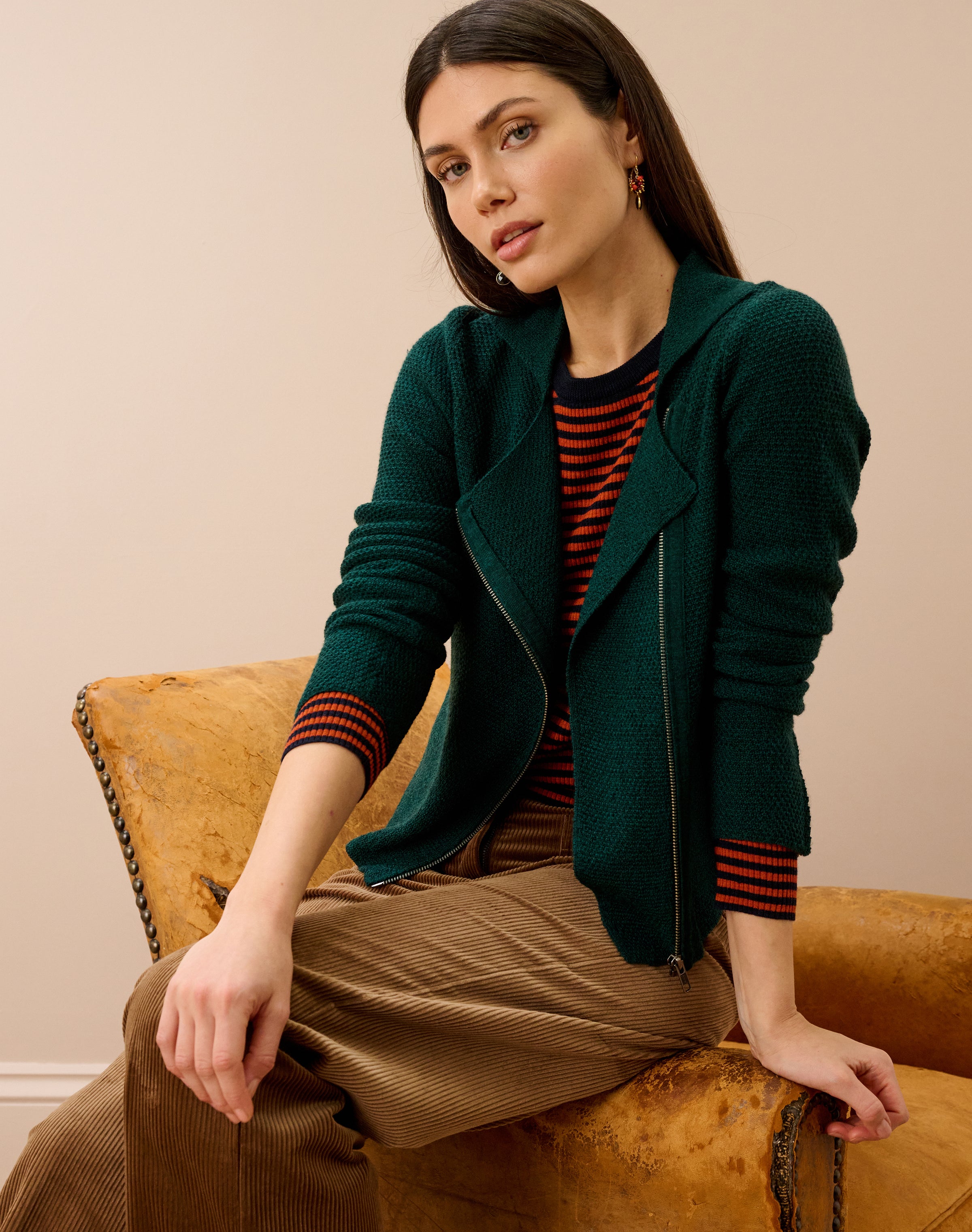 Merino Biker Jacket