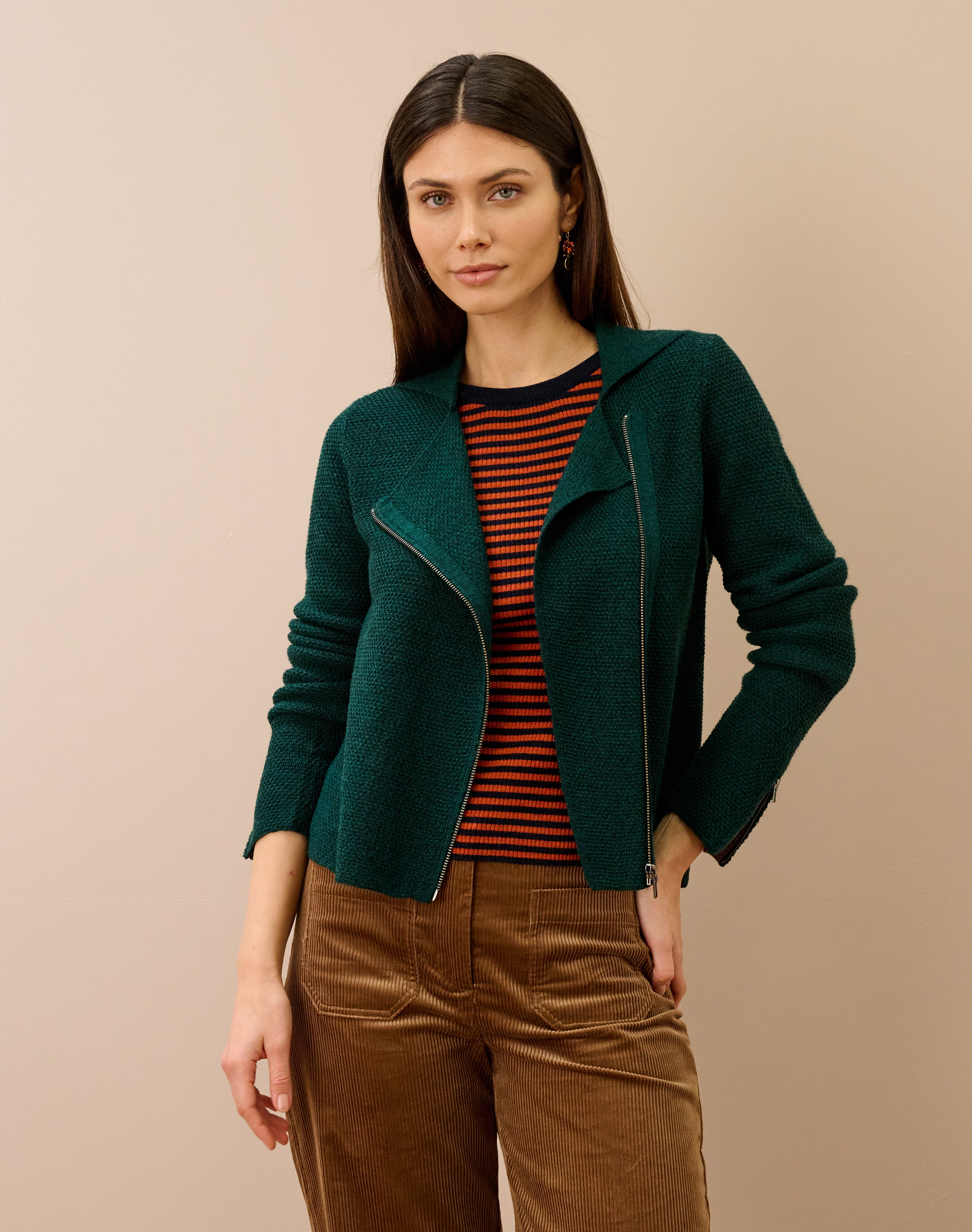 Merino Biker Jacket