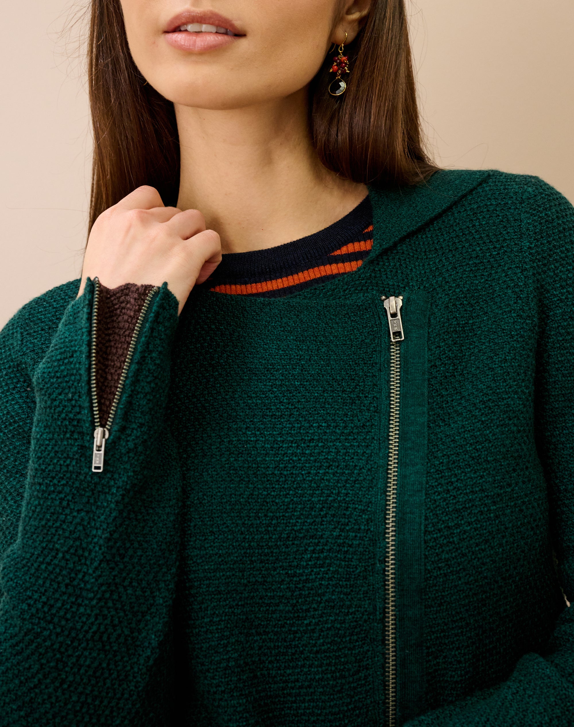 Merino Biker Jacket