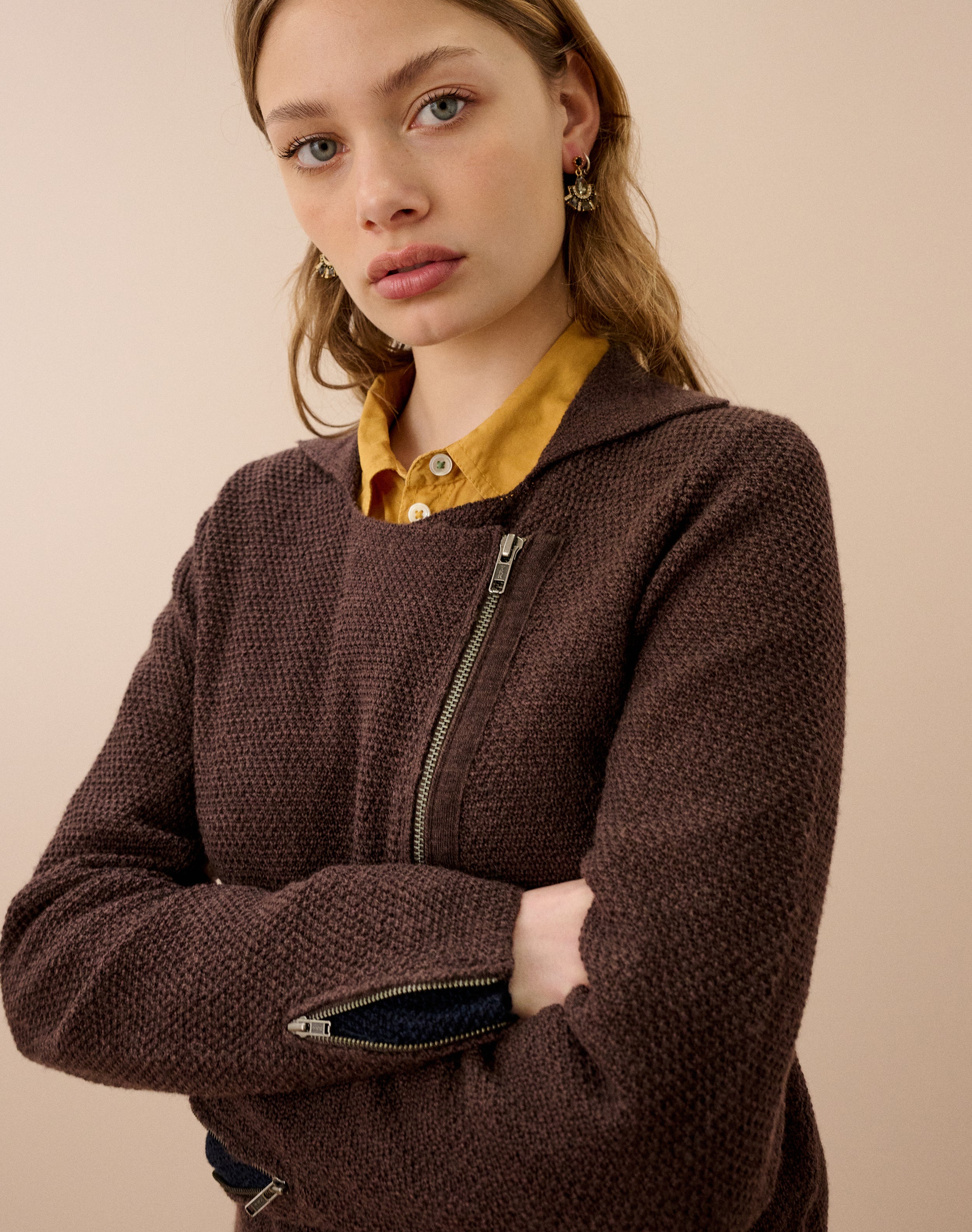 Merino Biker Jacket