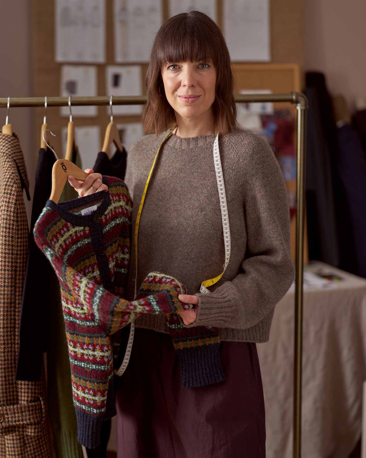 How We Design Our Fair Isle Knitwear