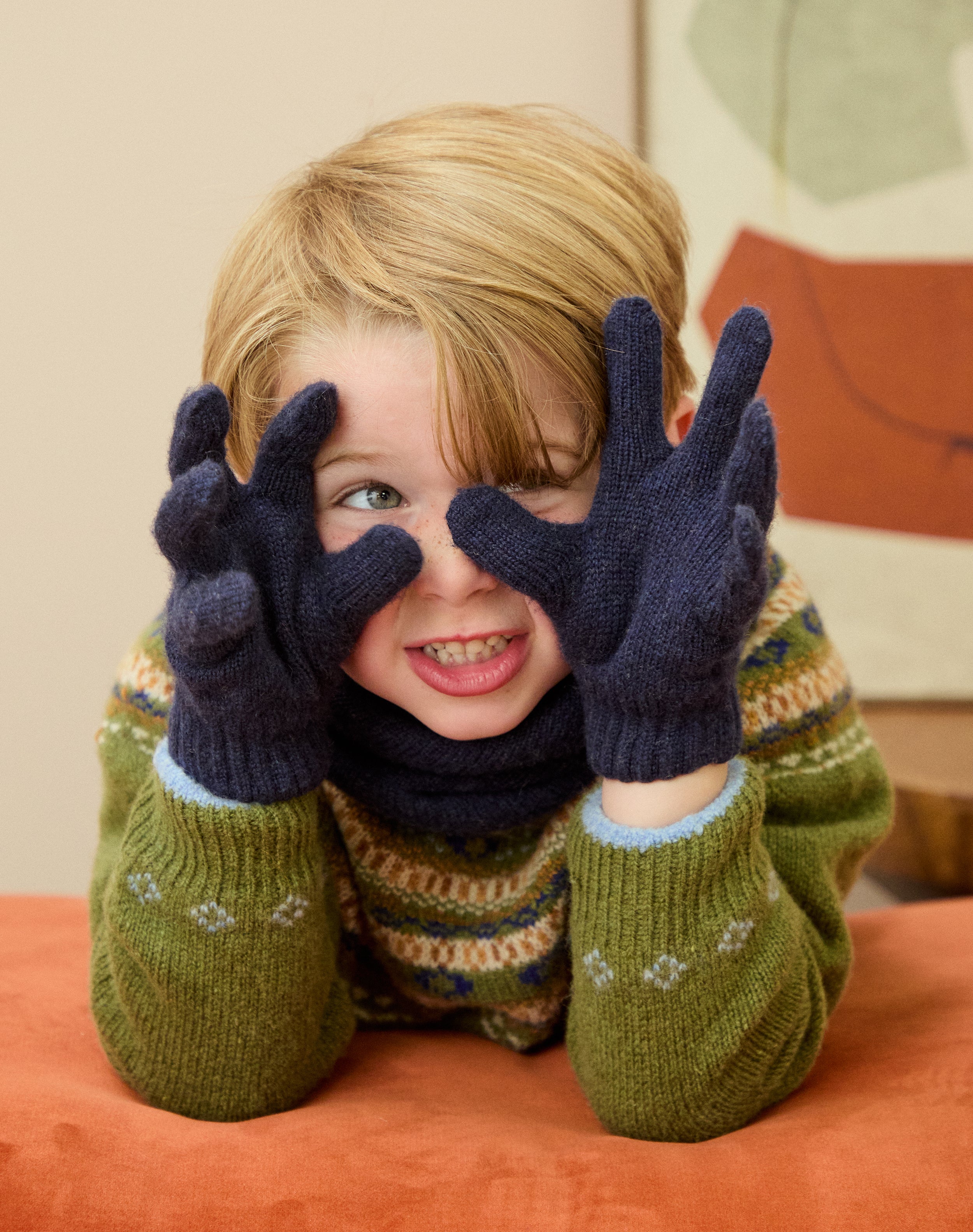 Children's Cashmere Gloves