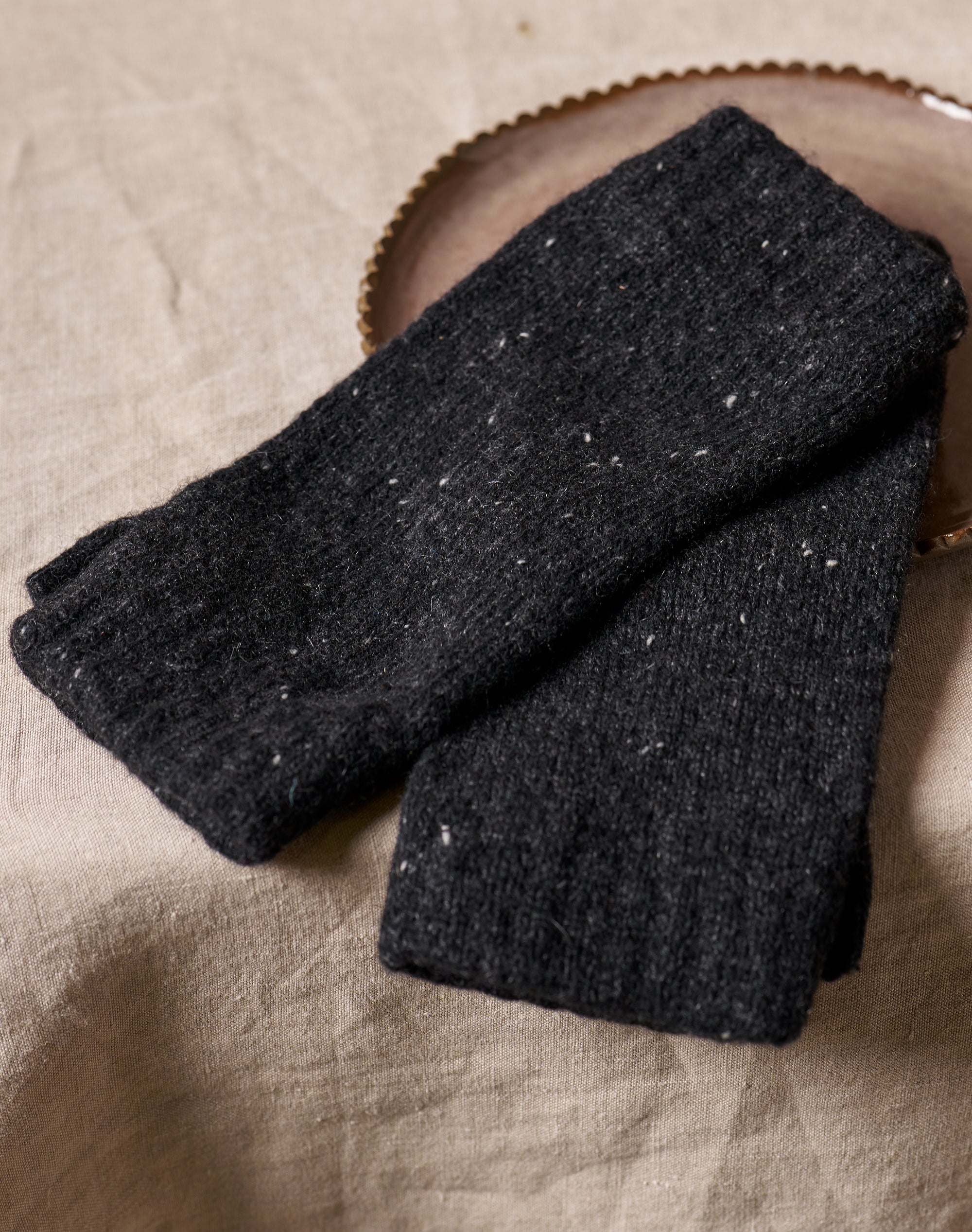 Cashmere Donegal Wristwarmers