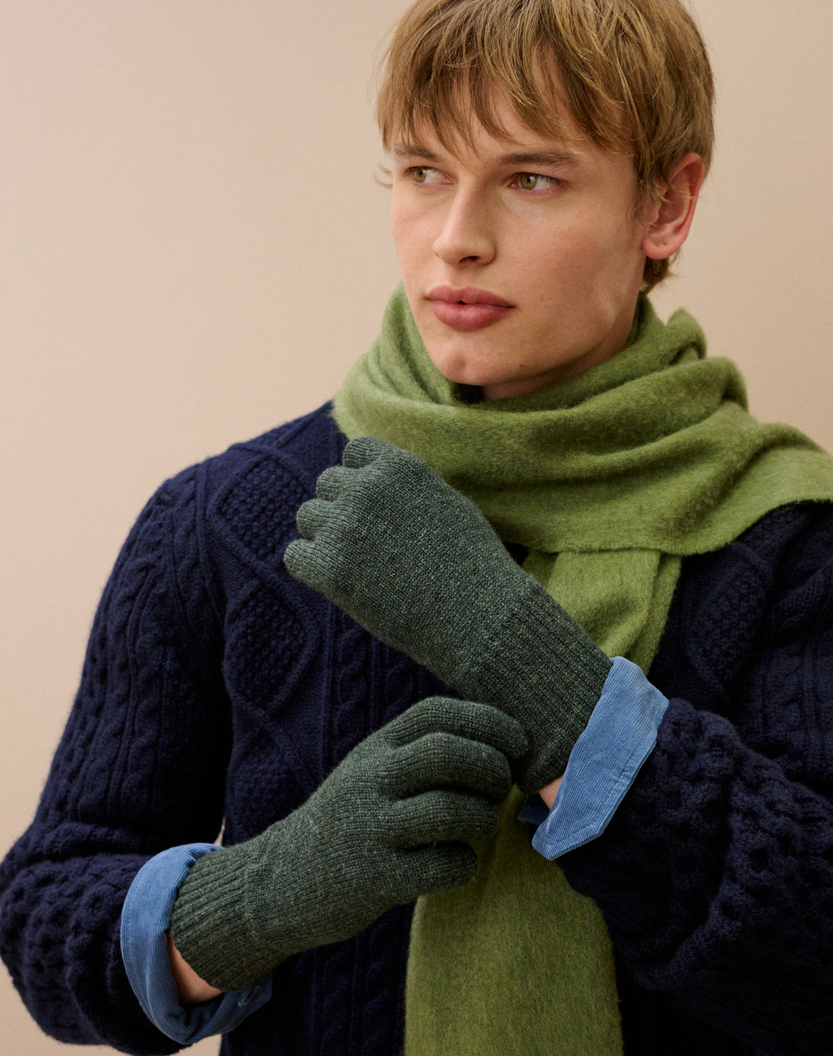 Men's Cashmere Gloves