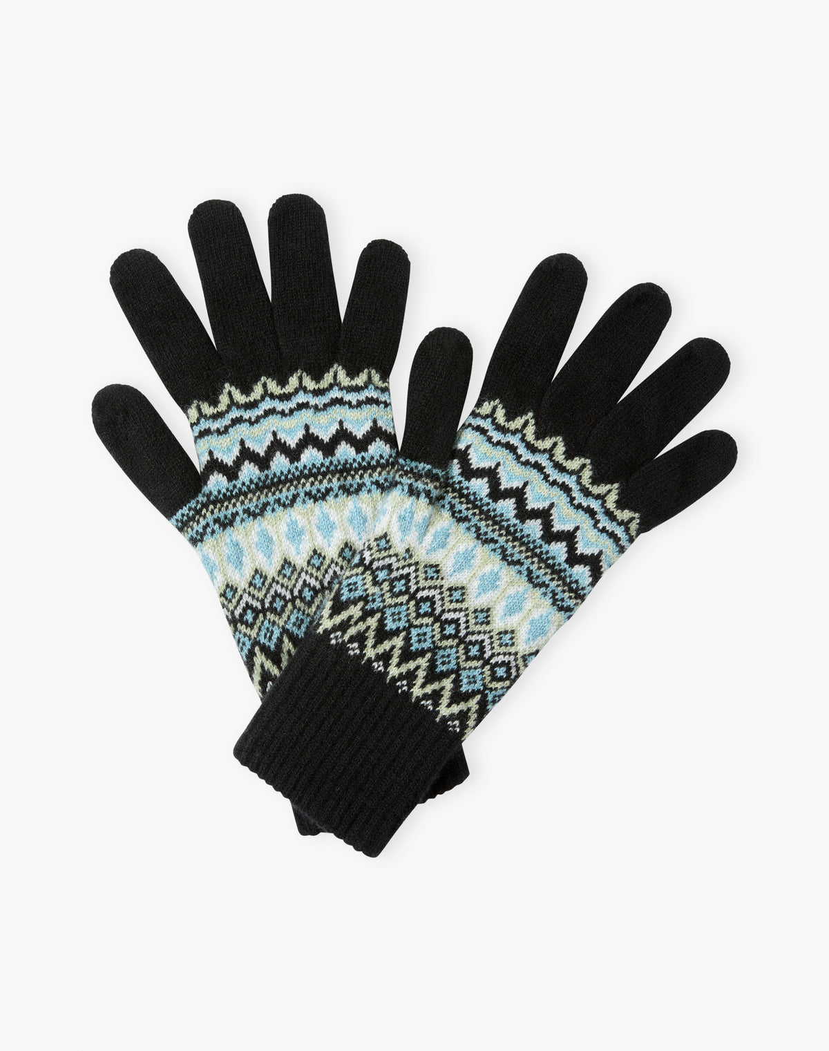 Women's Cashmere Fair Isle Gloves