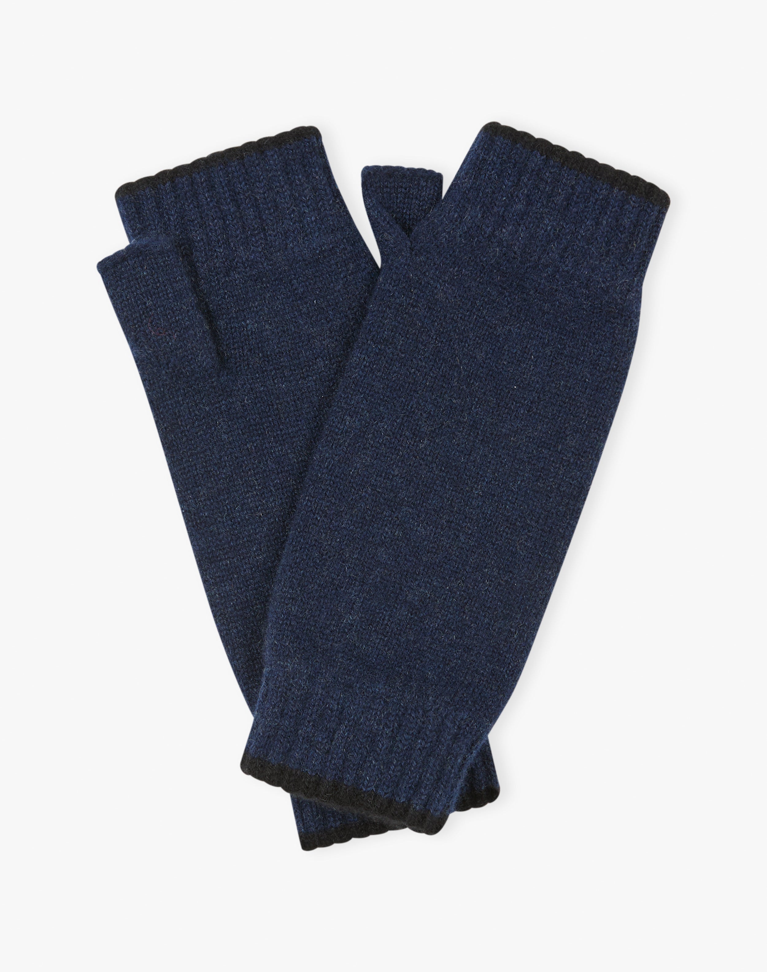 Men's Cashmere Tipped Wristwarmers