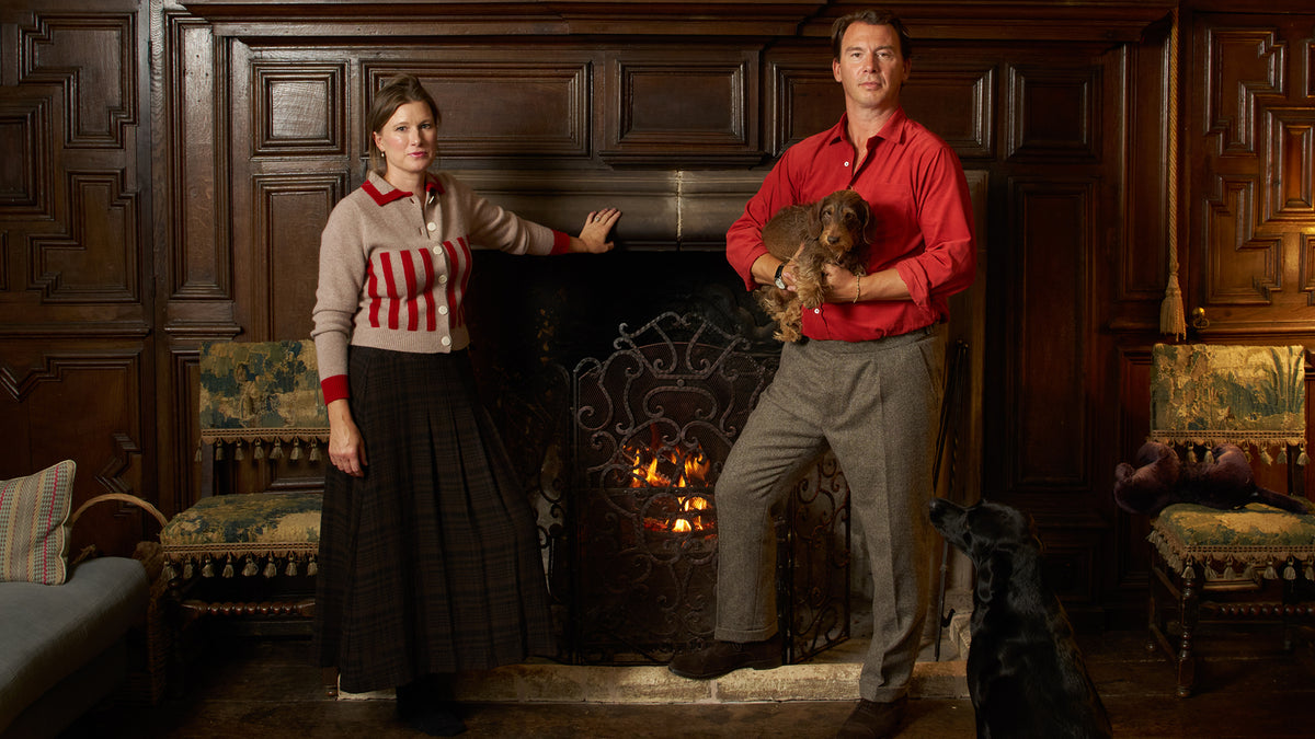 OSKIA founders, Georgie Cleeve & George Gordon | Brora Portrait ...