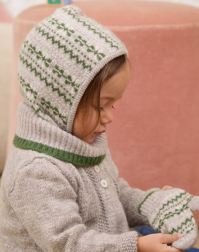 Cashmere Fair Isle Balaclava