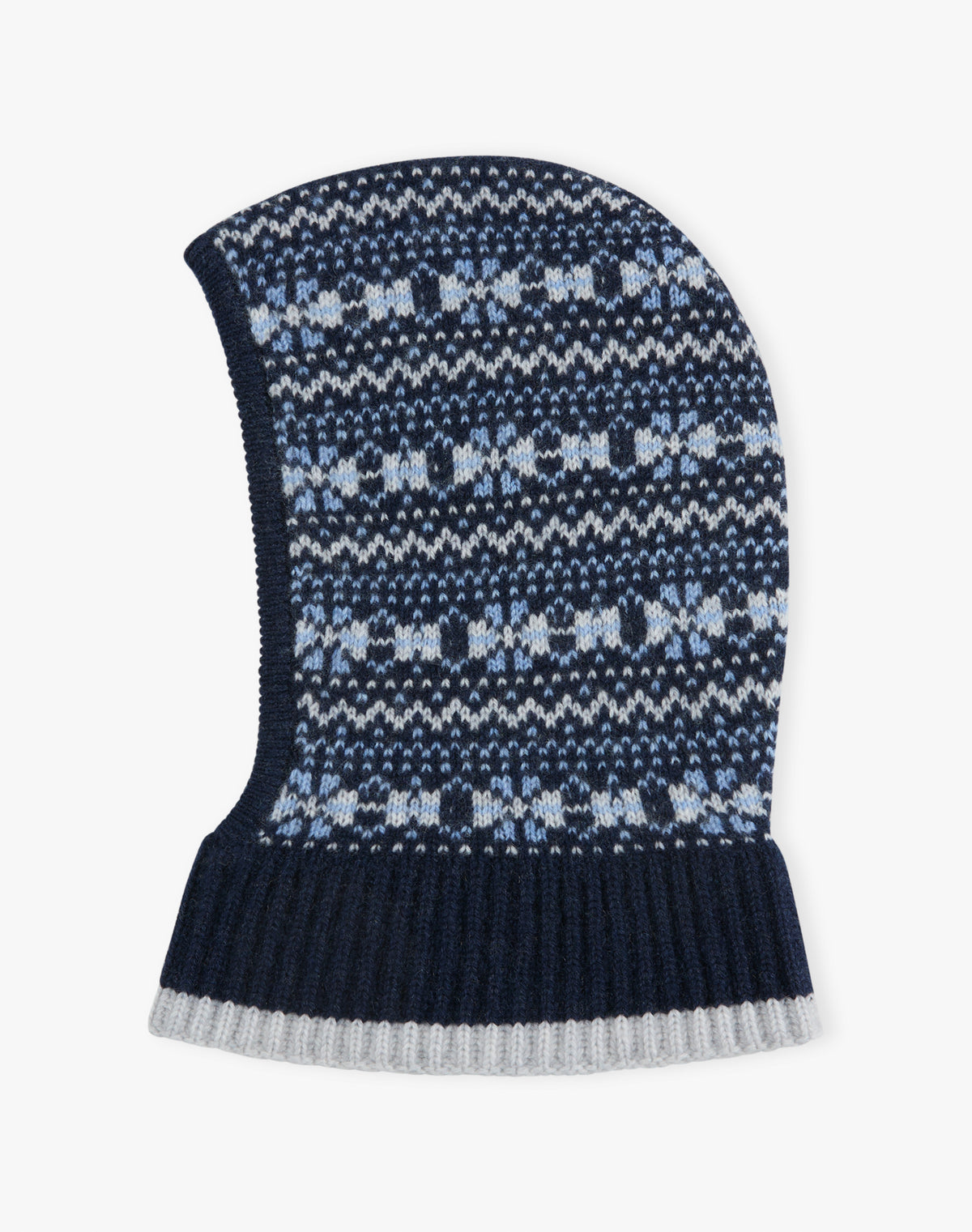 Cashmere Fair Isle Balaclava