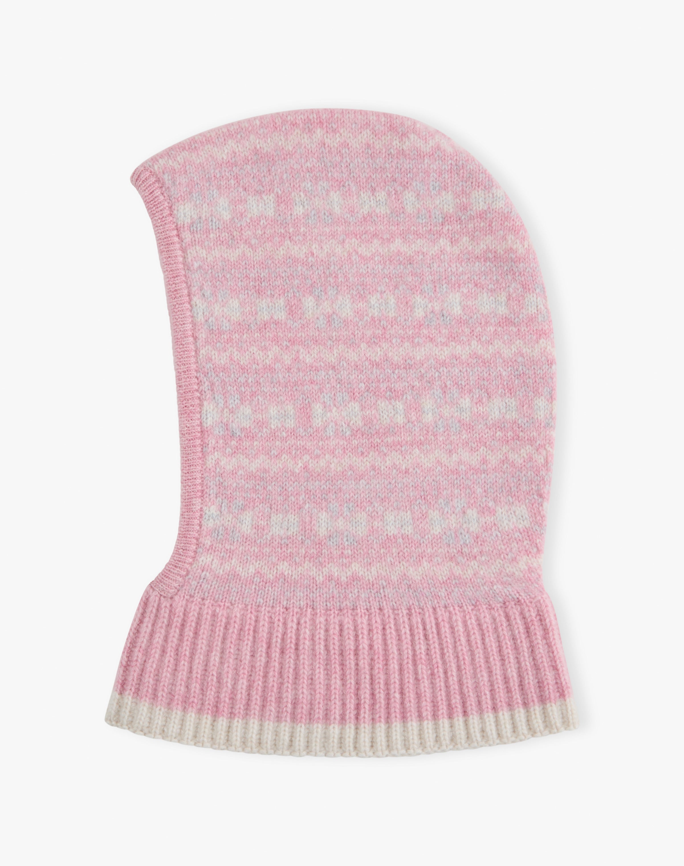 Cashmere Fair Isle Balaclava