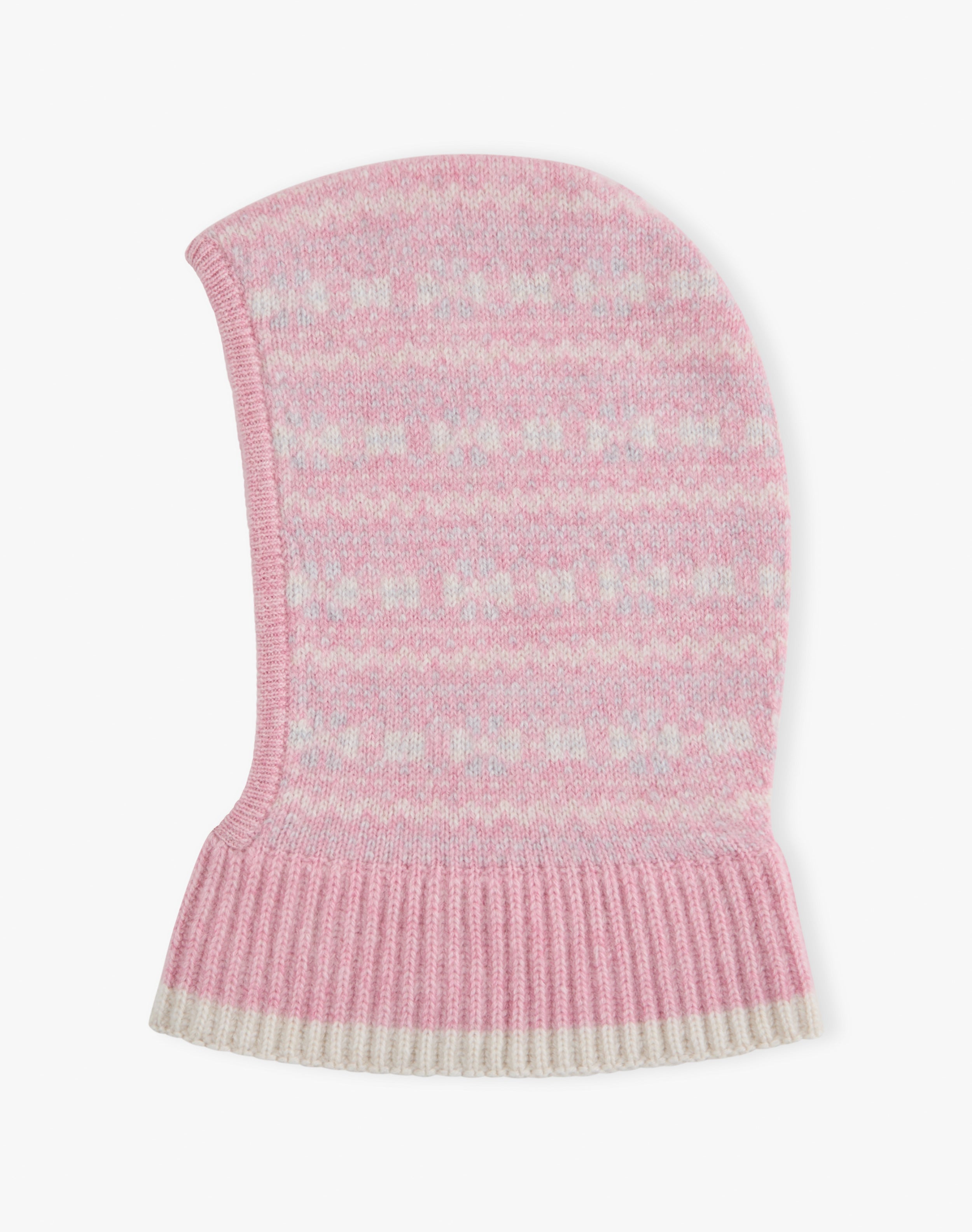 Cashmere Fair Isle Balaclava