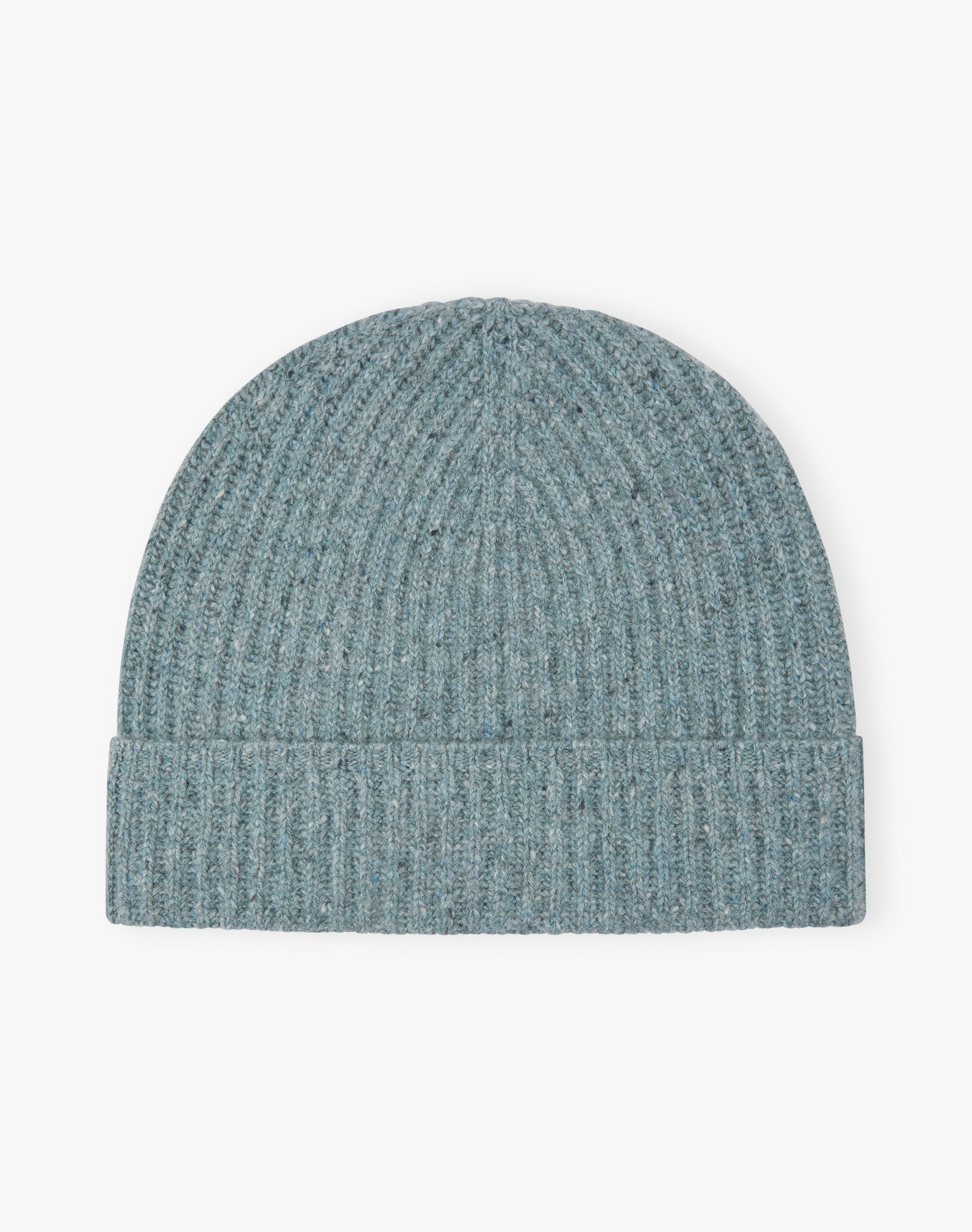 Cashmere Donegal Ribbed Hat