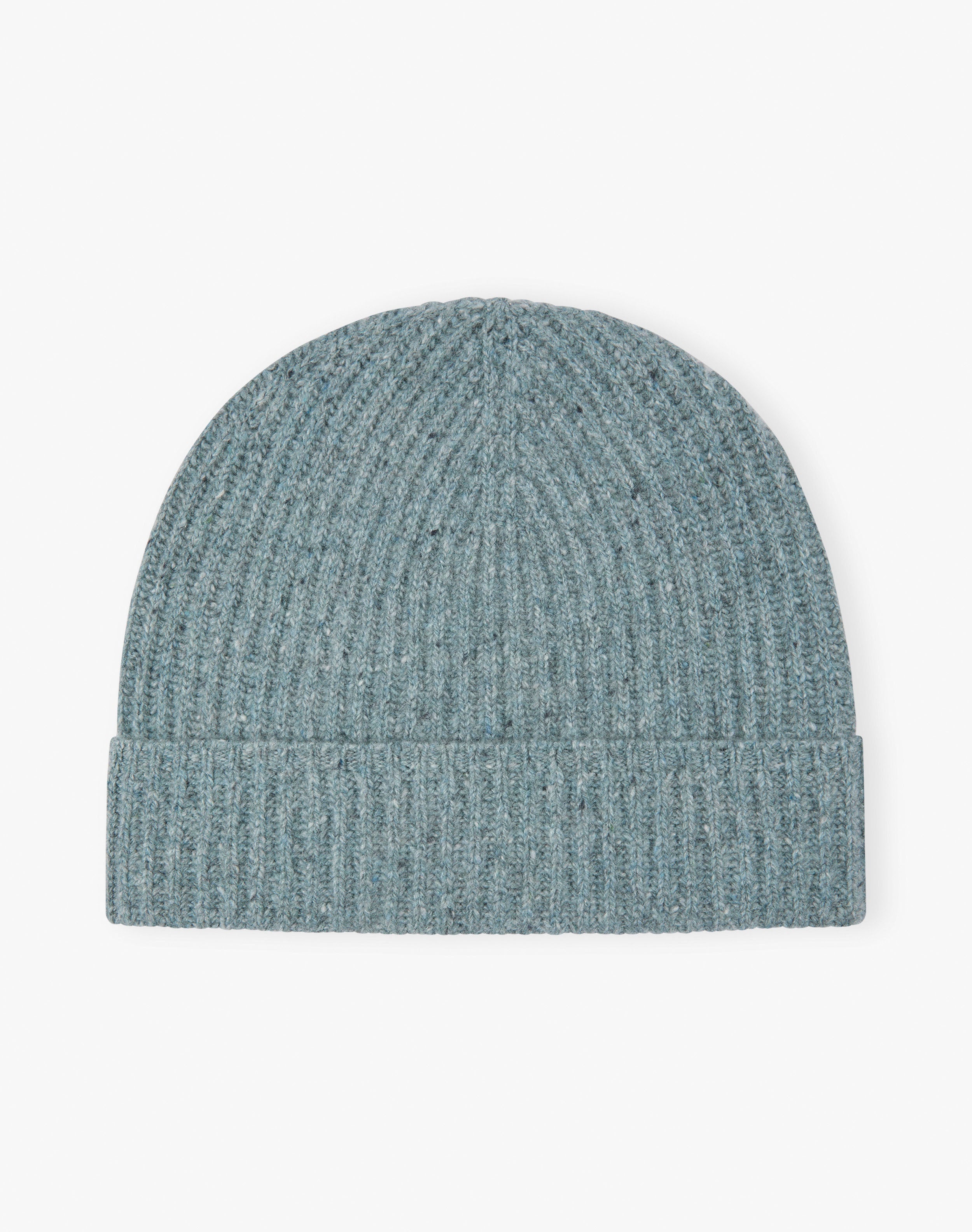 Cashmere Donegal Ribbed Hat