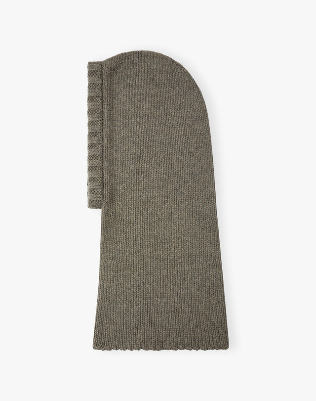 Cashmere Luxe Knit Hooded Snood