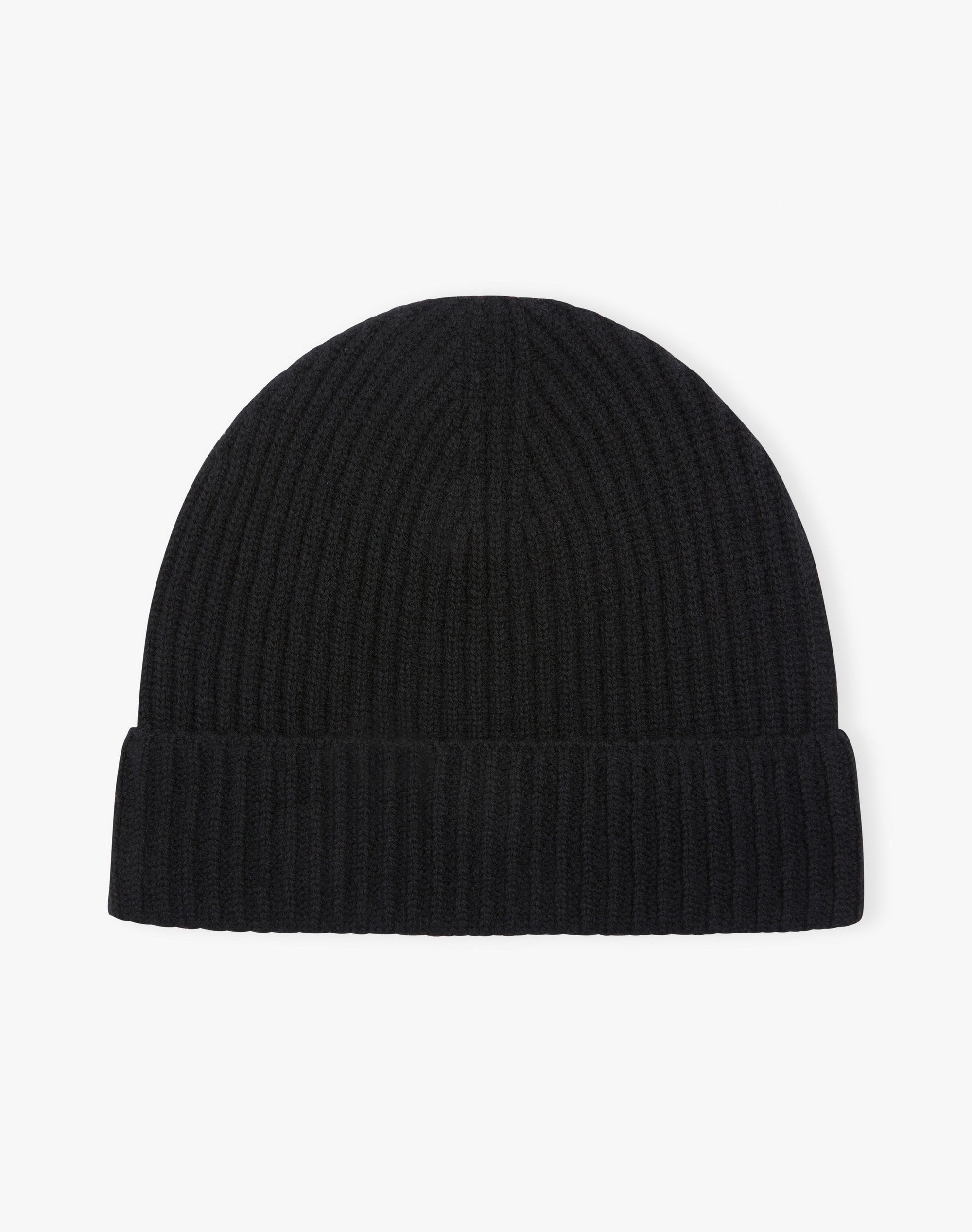 Cashmere Ribbed Hat