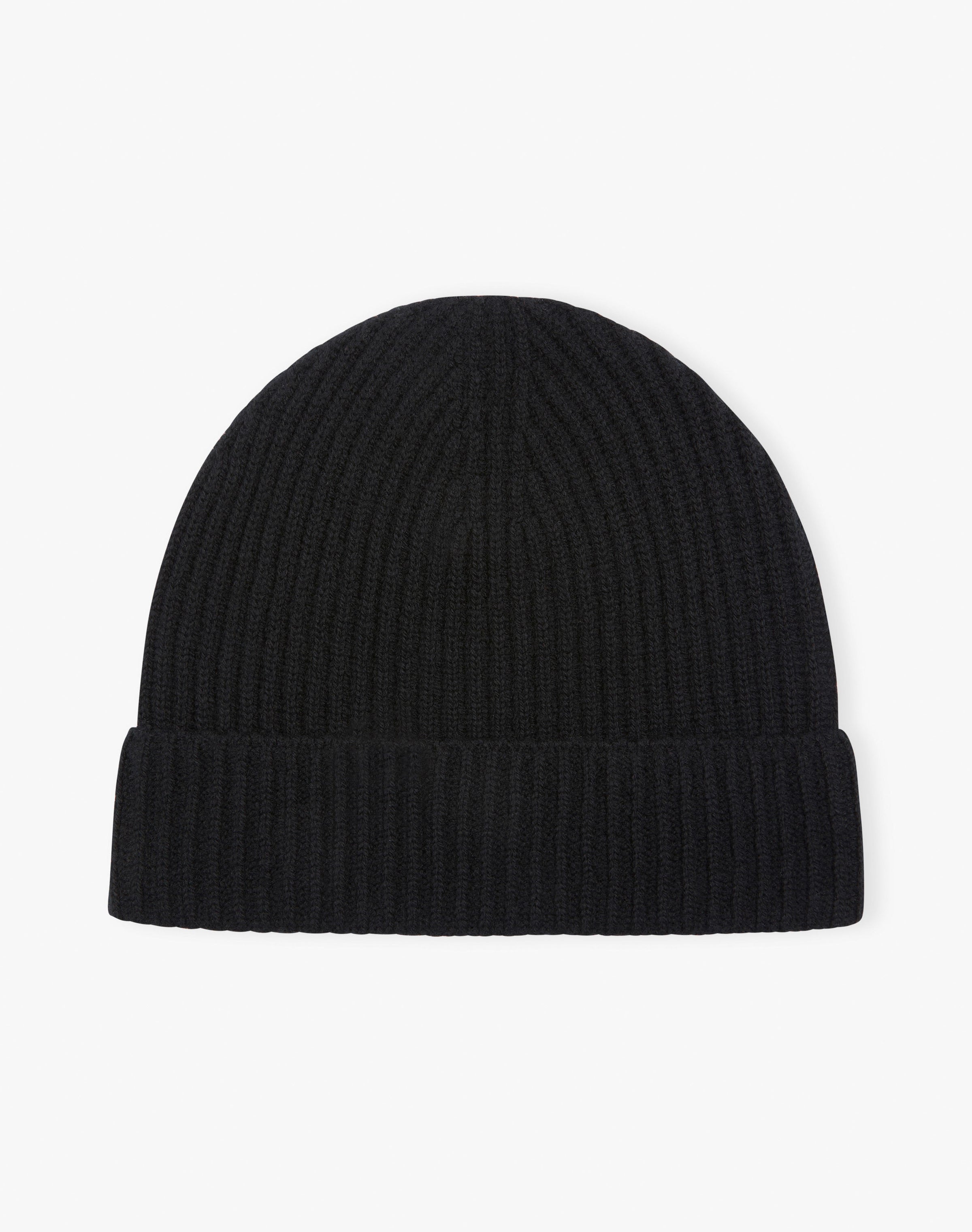 Cashmere Ribbed Hat