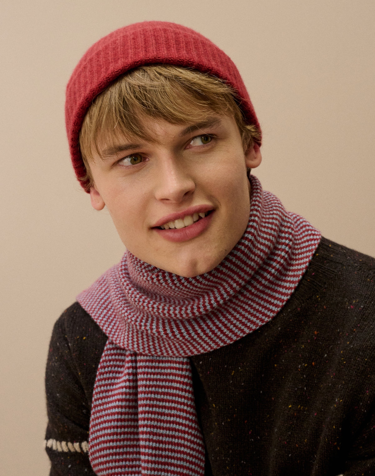 Cashmere Ribbed Hat