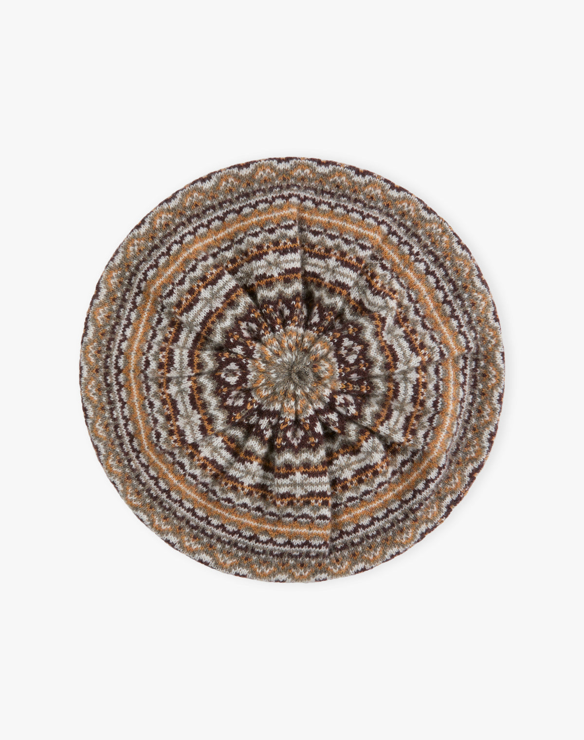 Cashmere Fair Isle Beret