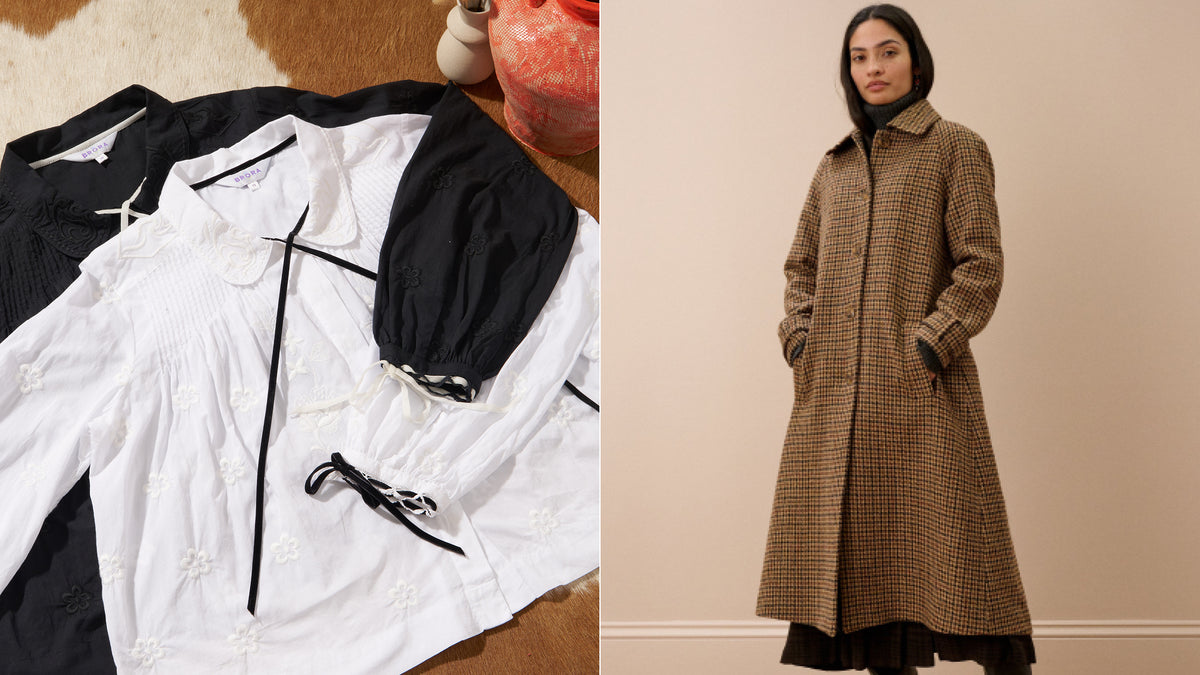How to Style the Walnut Harris Tweed Swing Coat